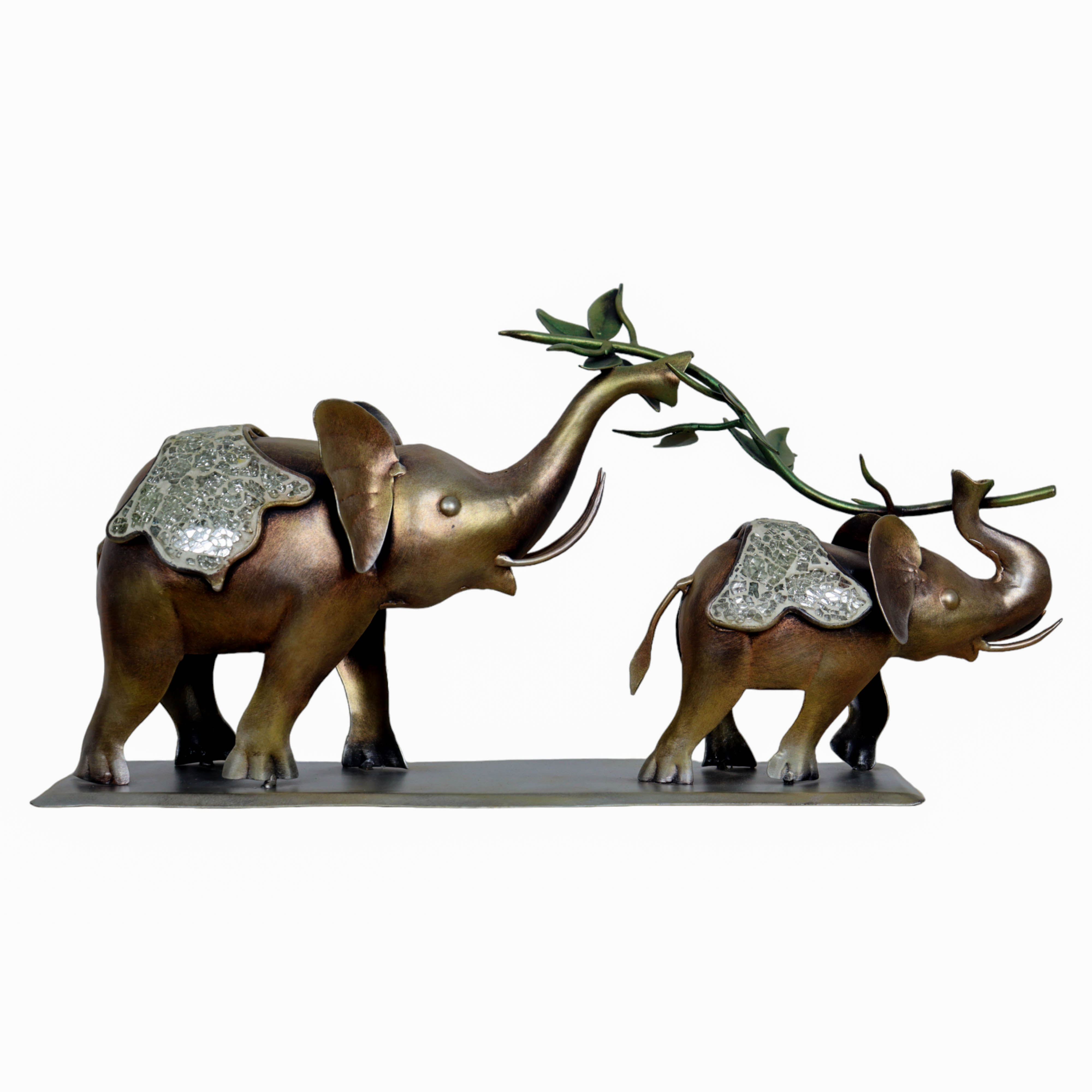Tender Tusks Elephant Design For Table Decor
