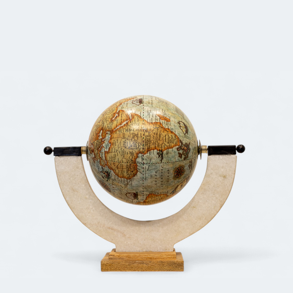 Wooden Worldly Wonders Globe