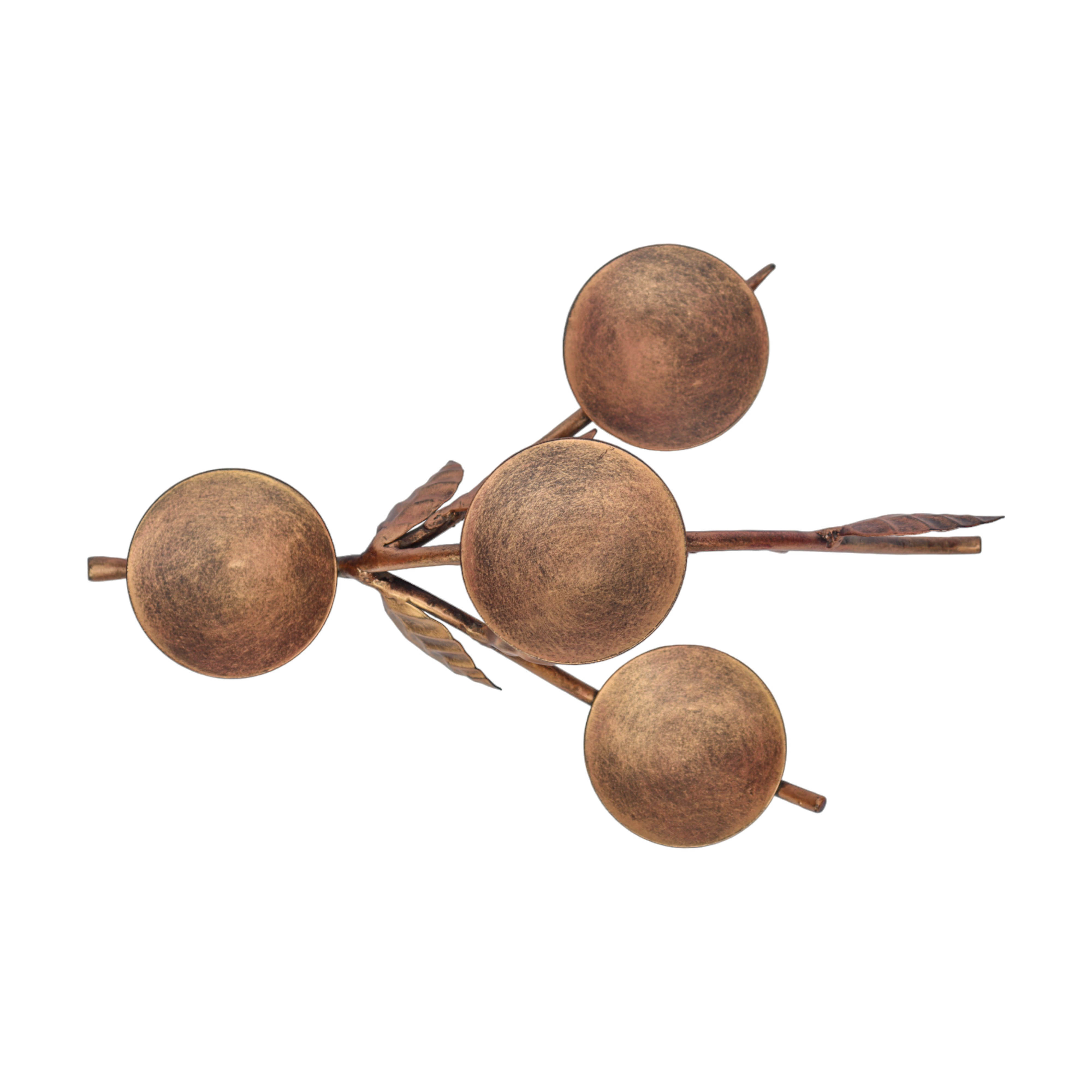 Leafy Branch Votive & Candle Stand
