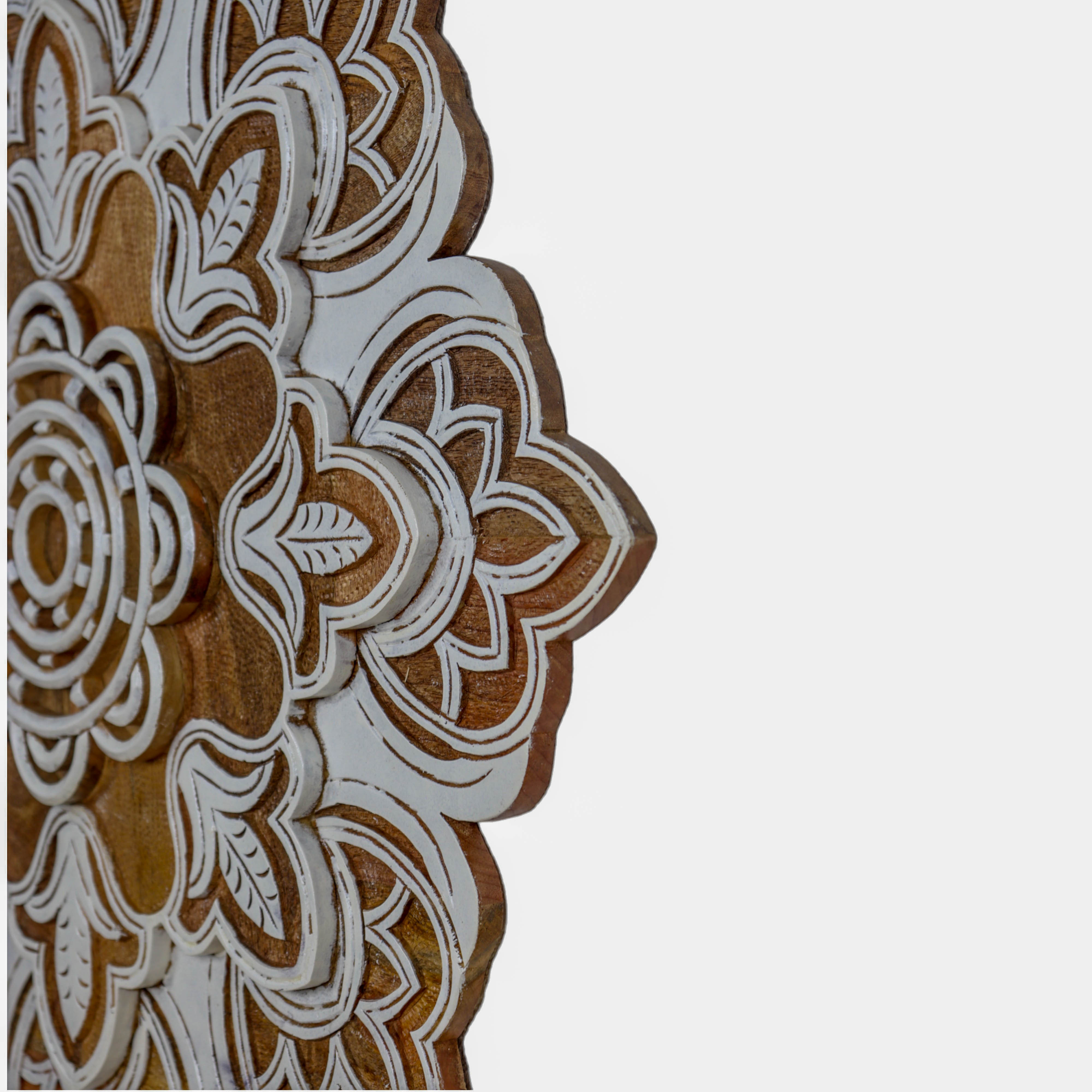 Mandala Art Wooden Wall Decoration