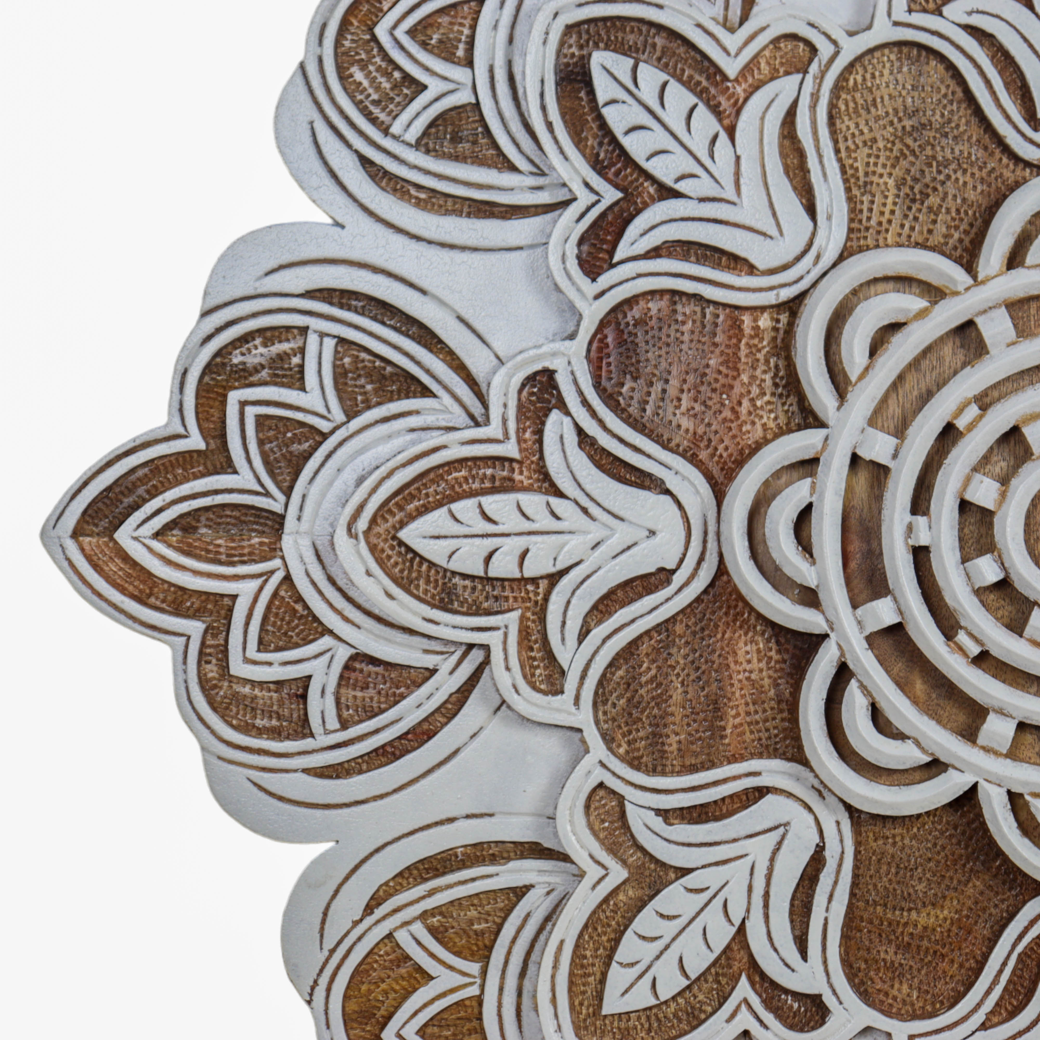 Mandala Art Wooden Wall Decoration