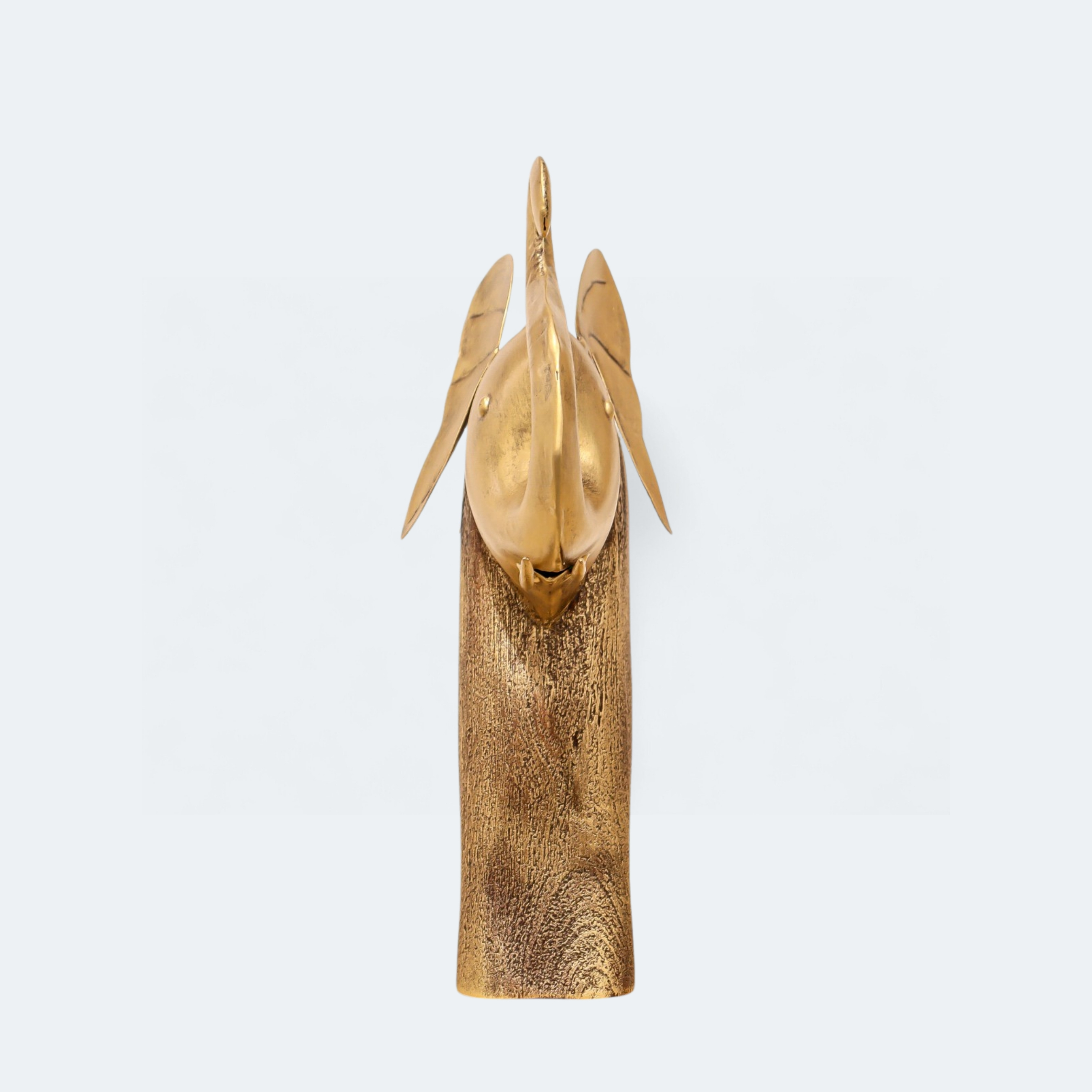 Golden Luxury Joyful Elephant sculpture