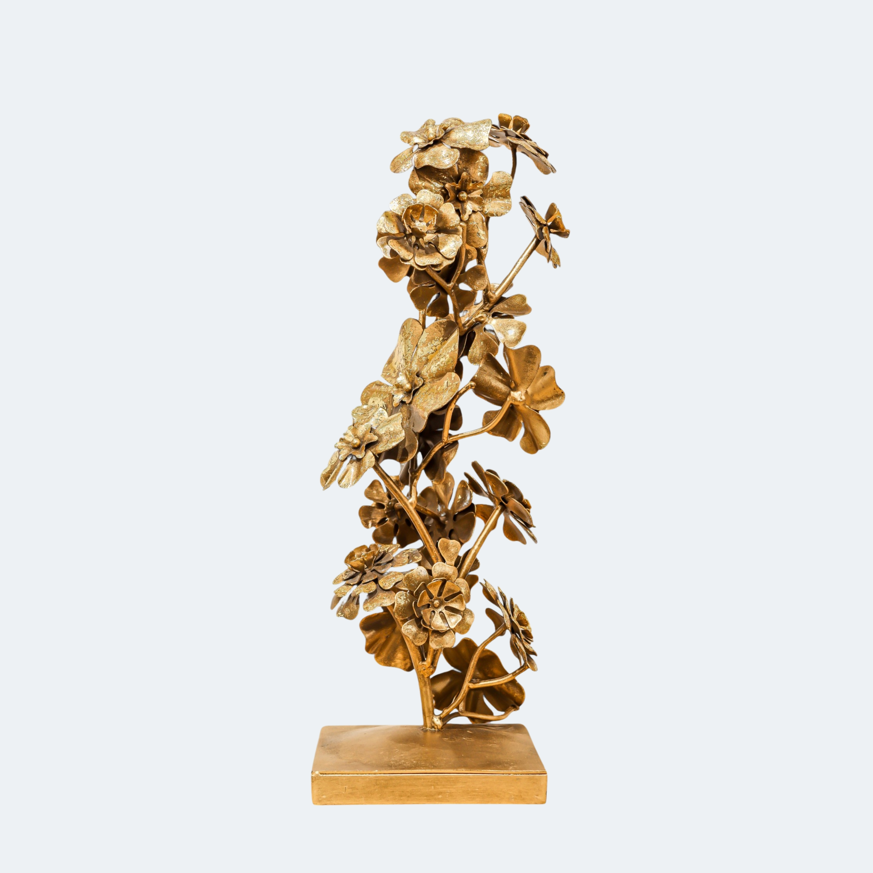 Golden Metal Flower