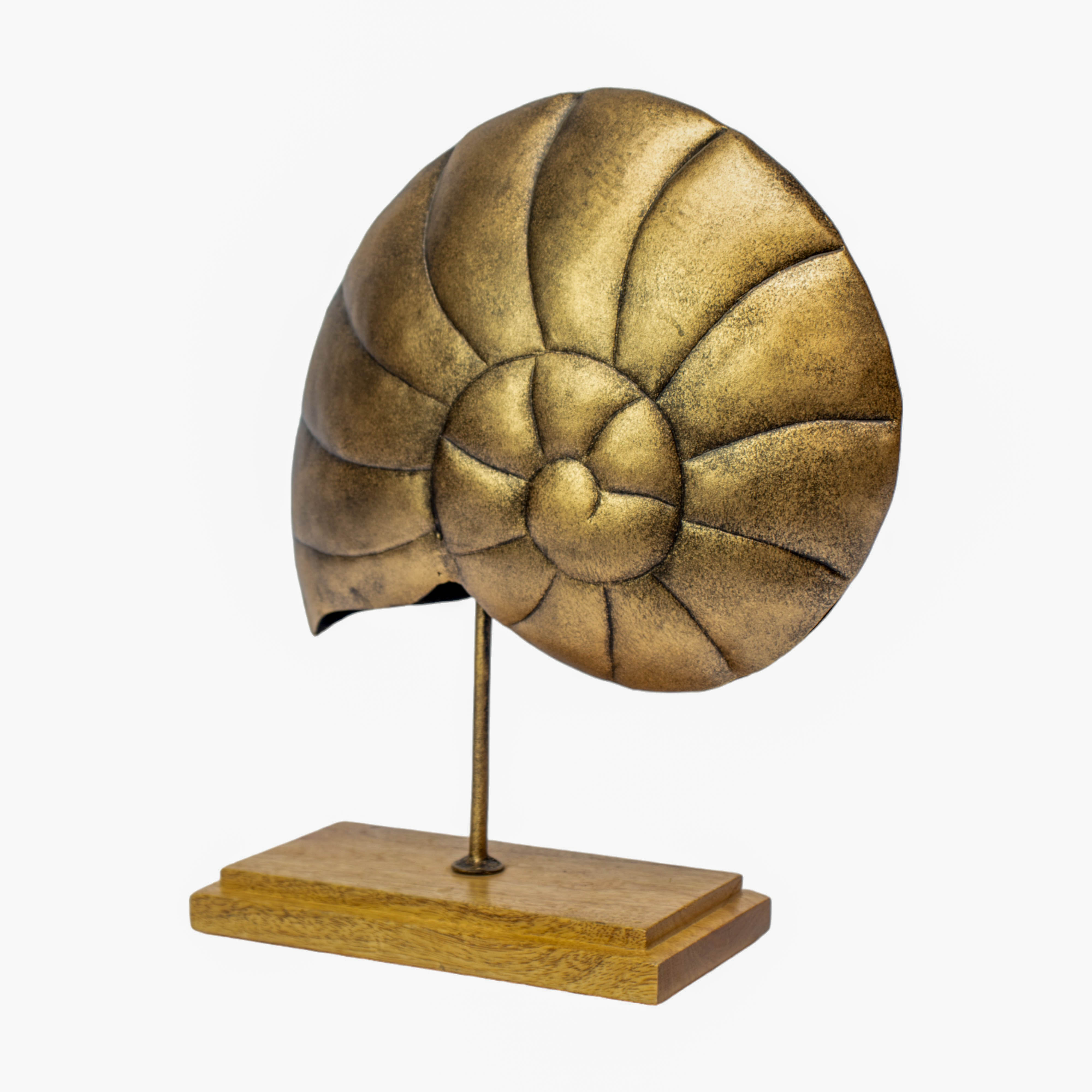 Metal Nautilus Shell