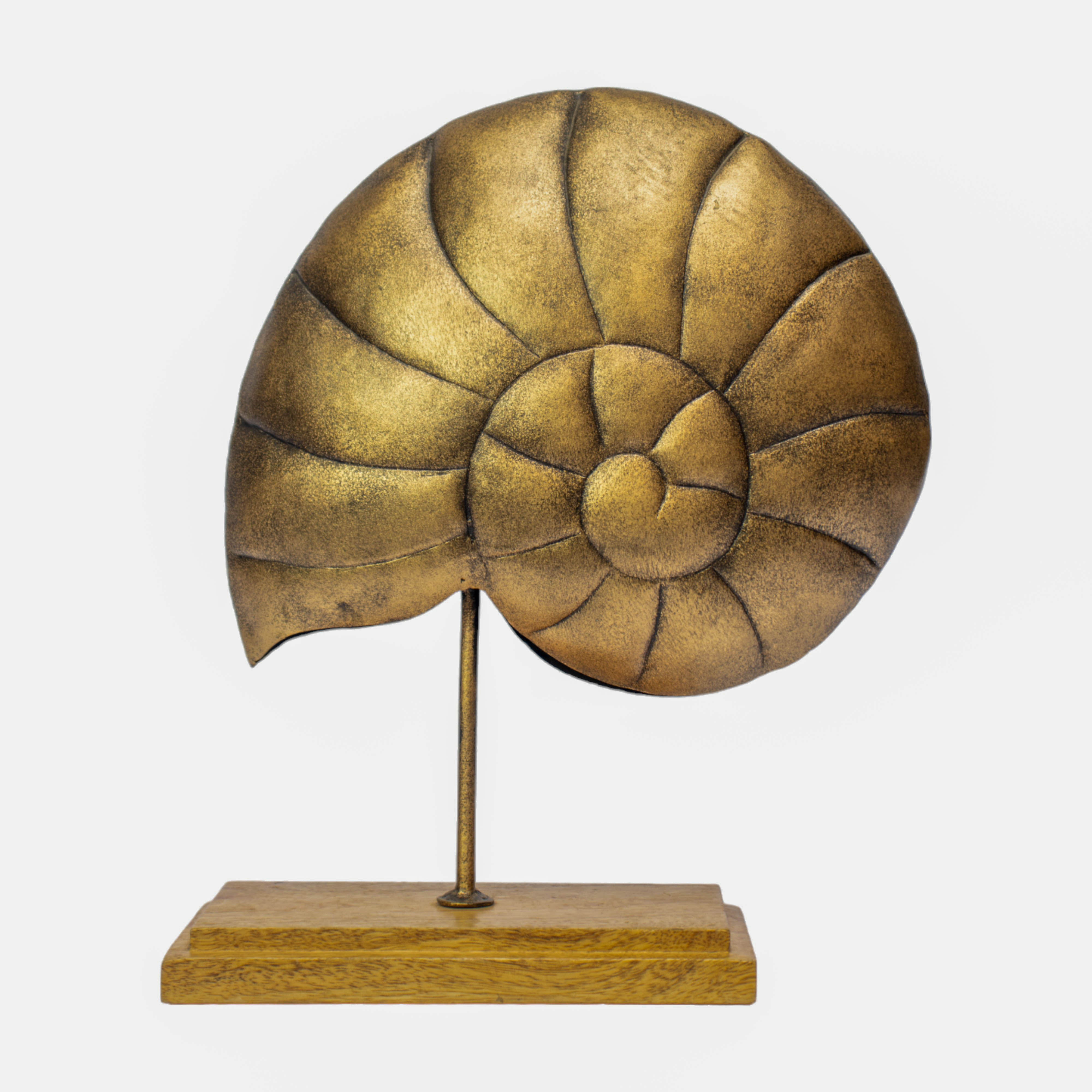 Metal Nautilus Shell