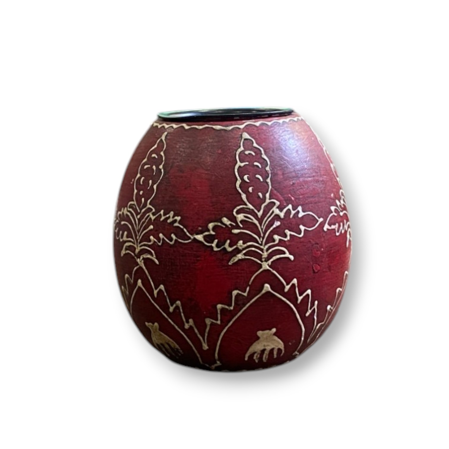 Wooden Round Shape Tealight Candle Holder