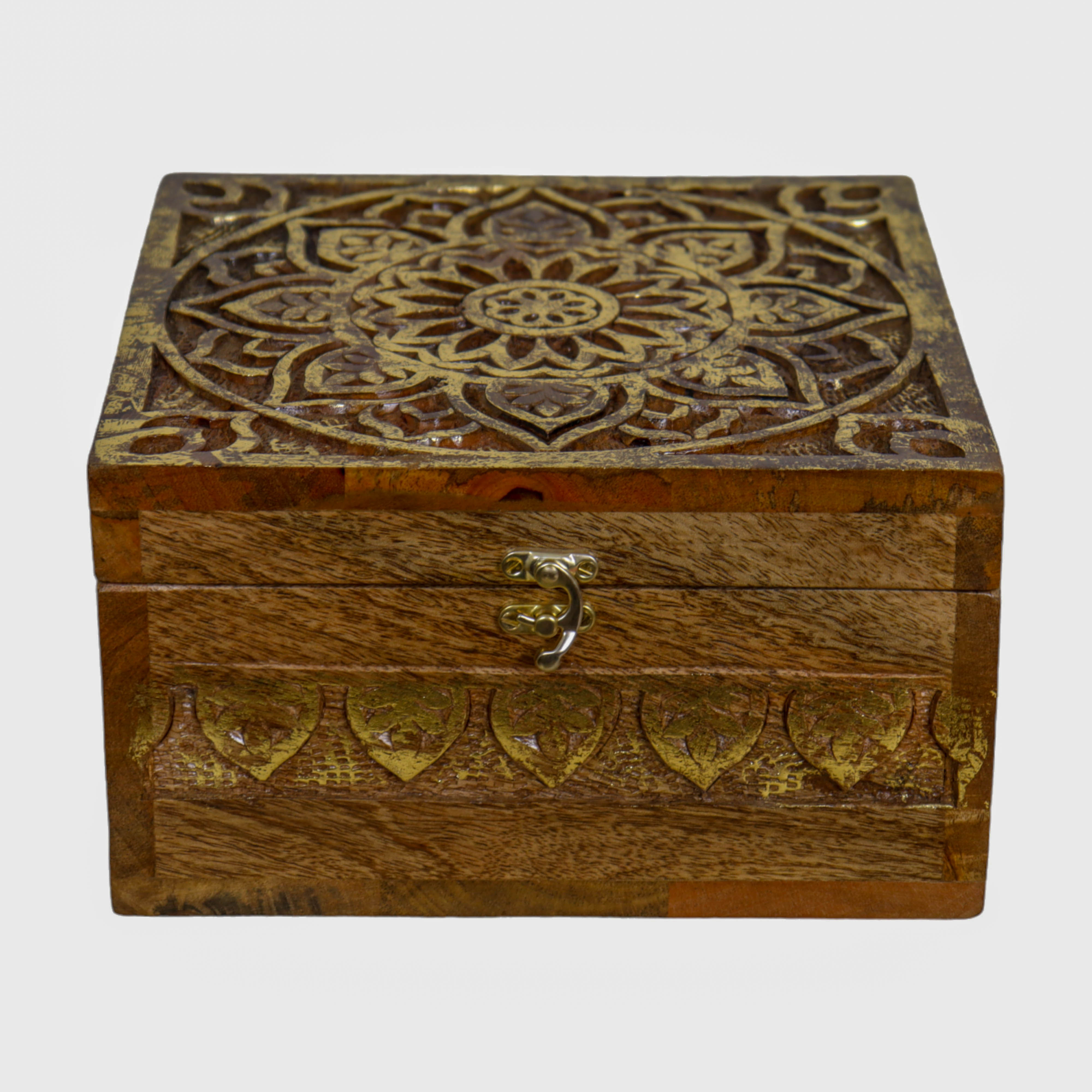 Hand Painted Wooden Box