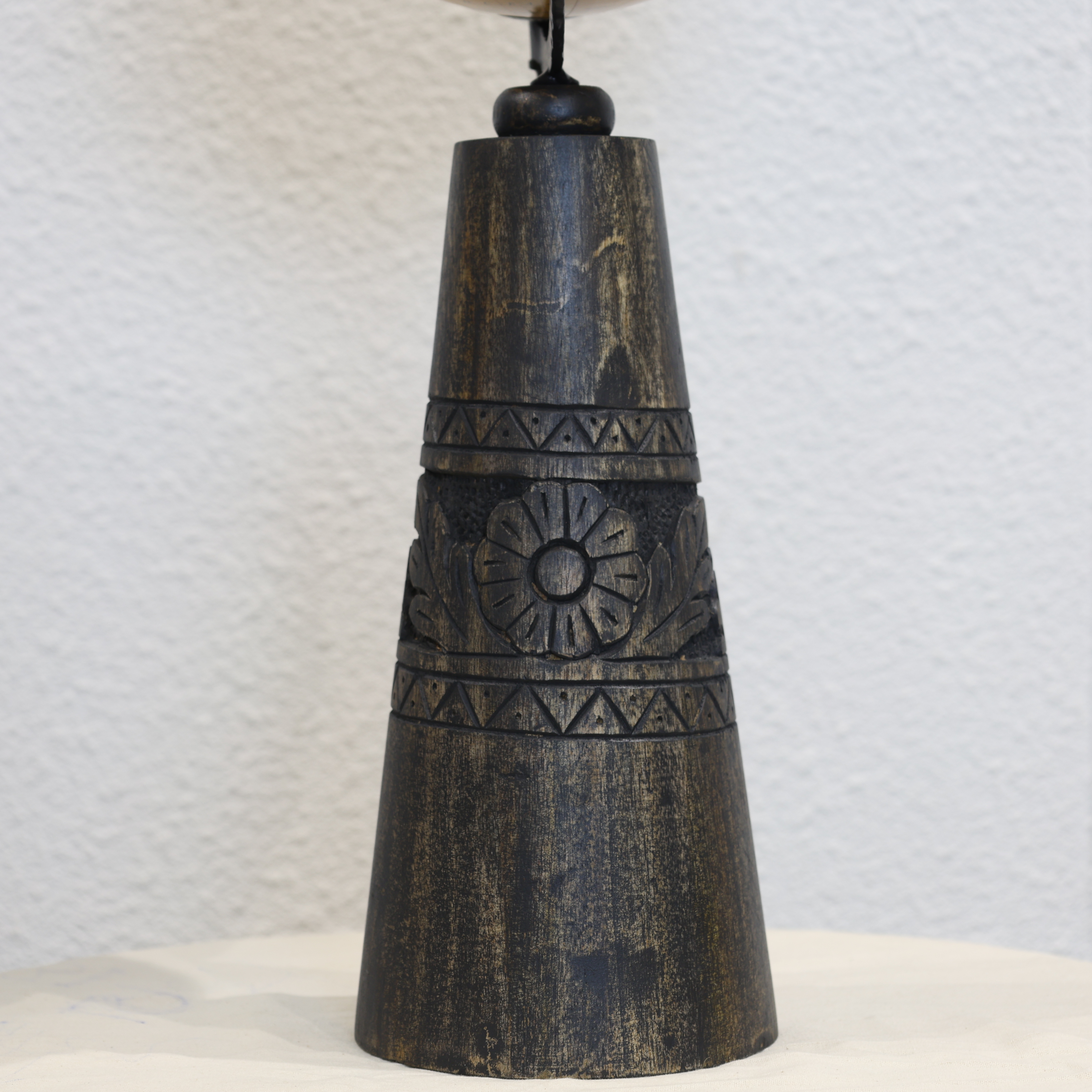 Wooden Carving Leg Globe