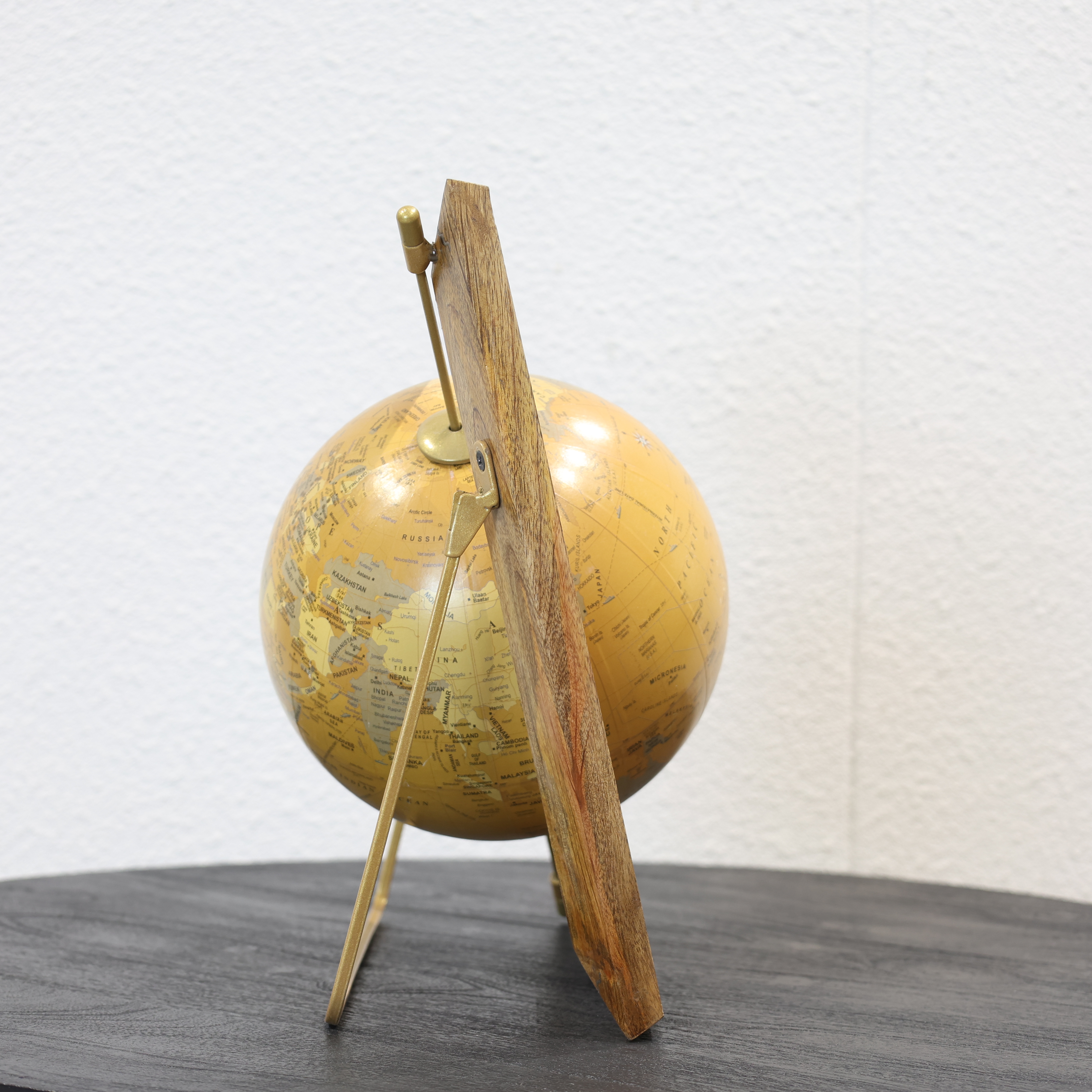 Vintage World Globe Sculpture