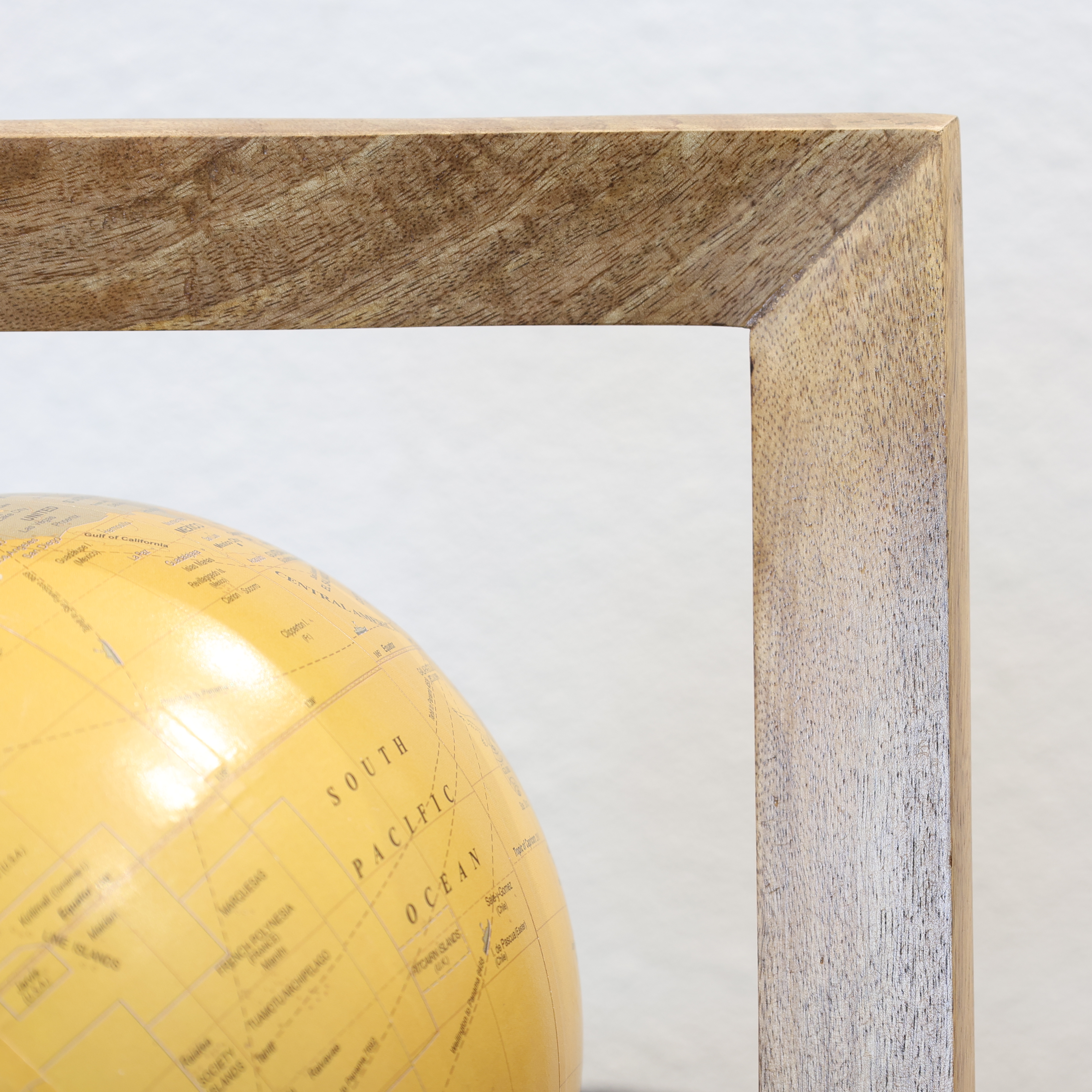 Vintage World Globe Sculpture