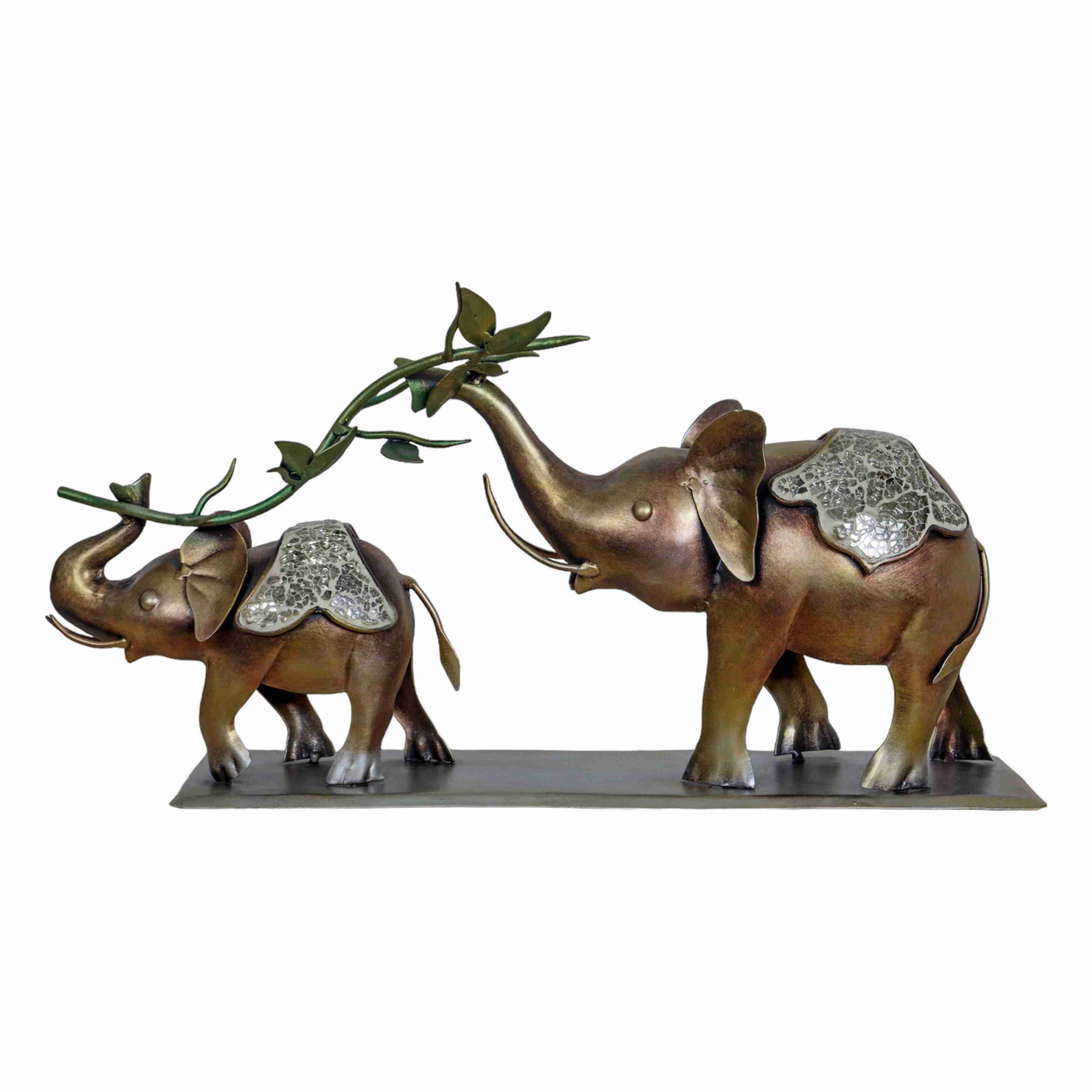 Tender Tusks Elephant Design For Table Decor