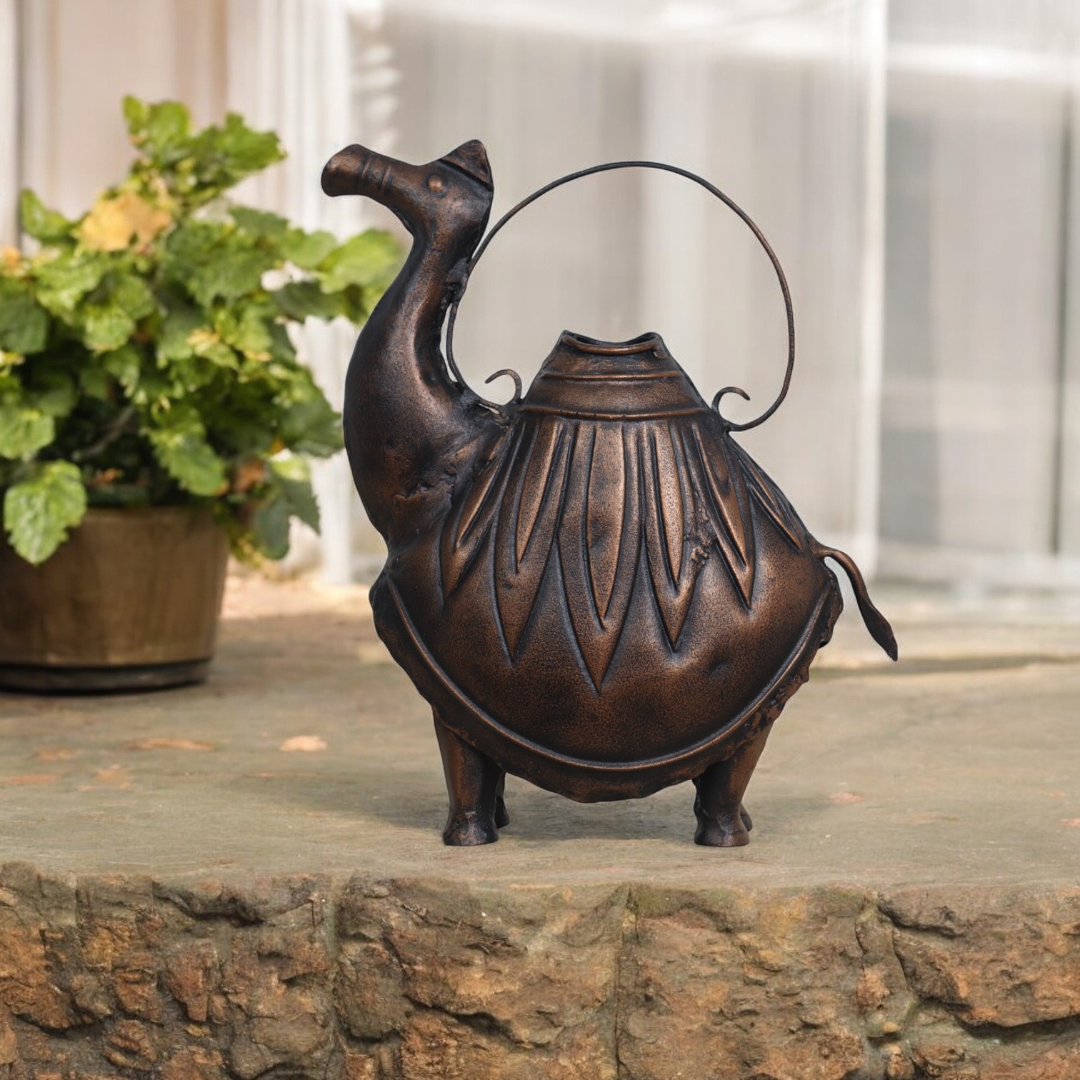 Metal Camel for Garden Decor
