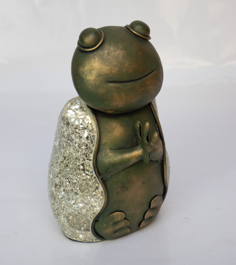 Meditating Frog Statue