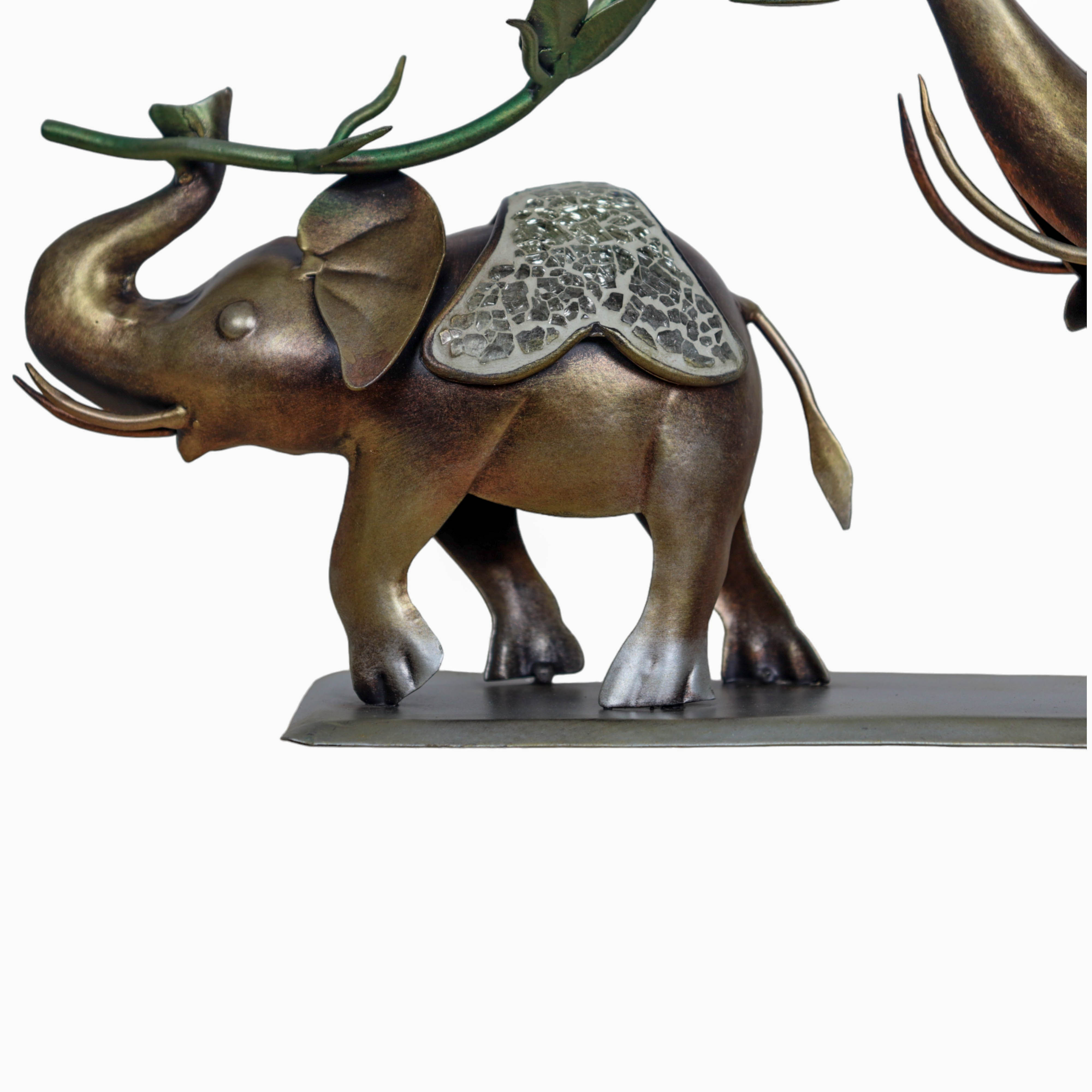 Tender Tusks Elephant Design For Table Decor