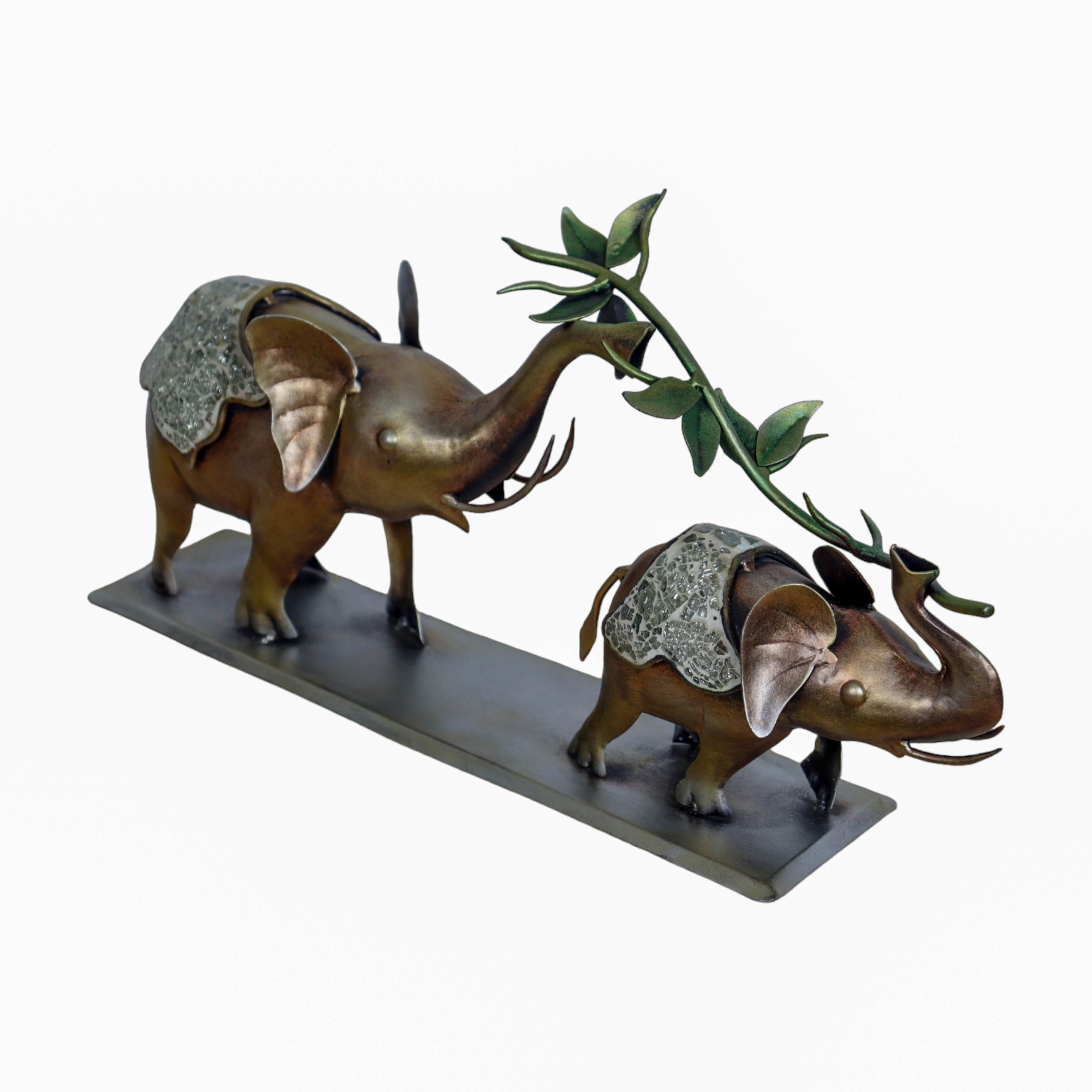 Tender Tusks Elephant Design For Table Decor