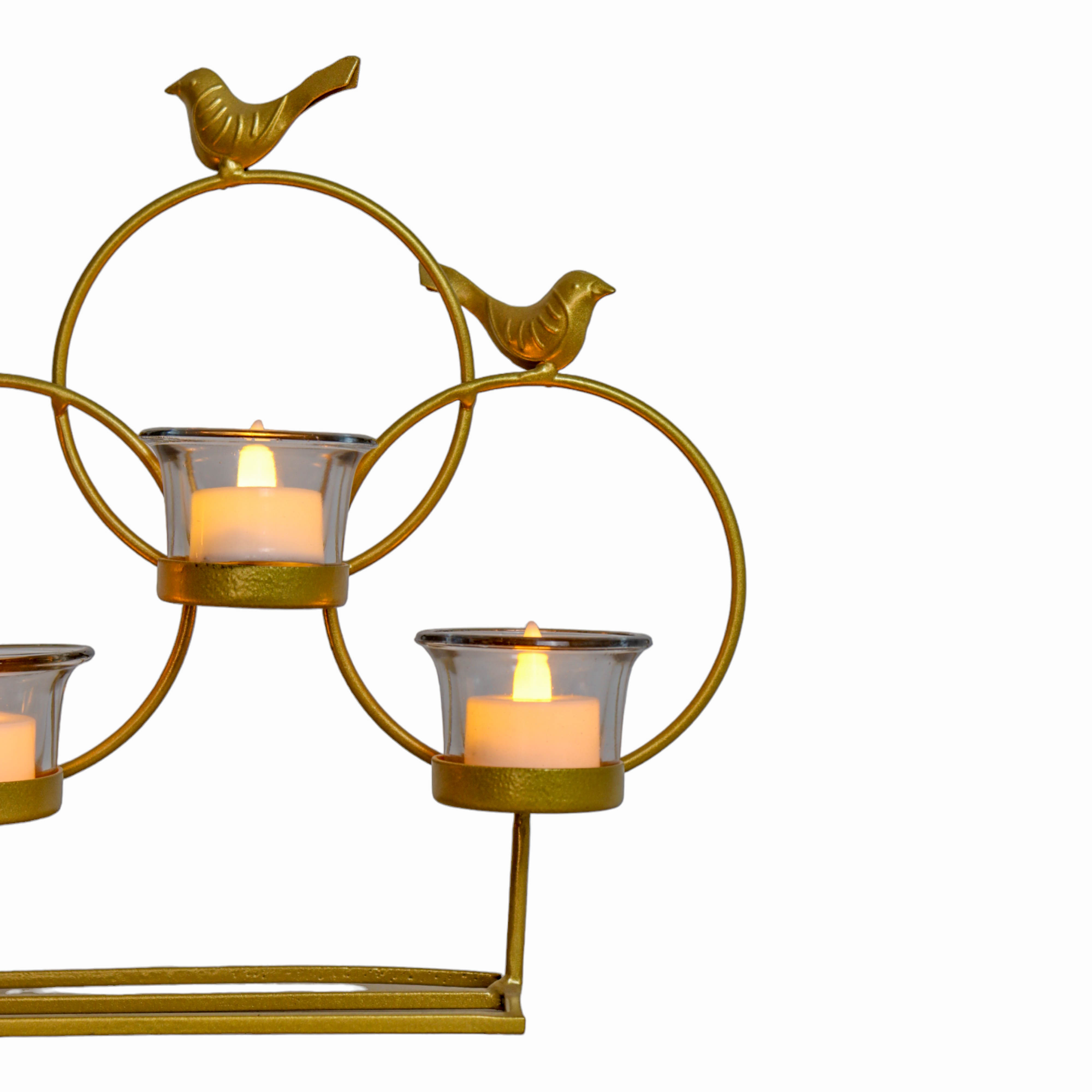 4 Popular Bird Styles of 5 T-Light Holders