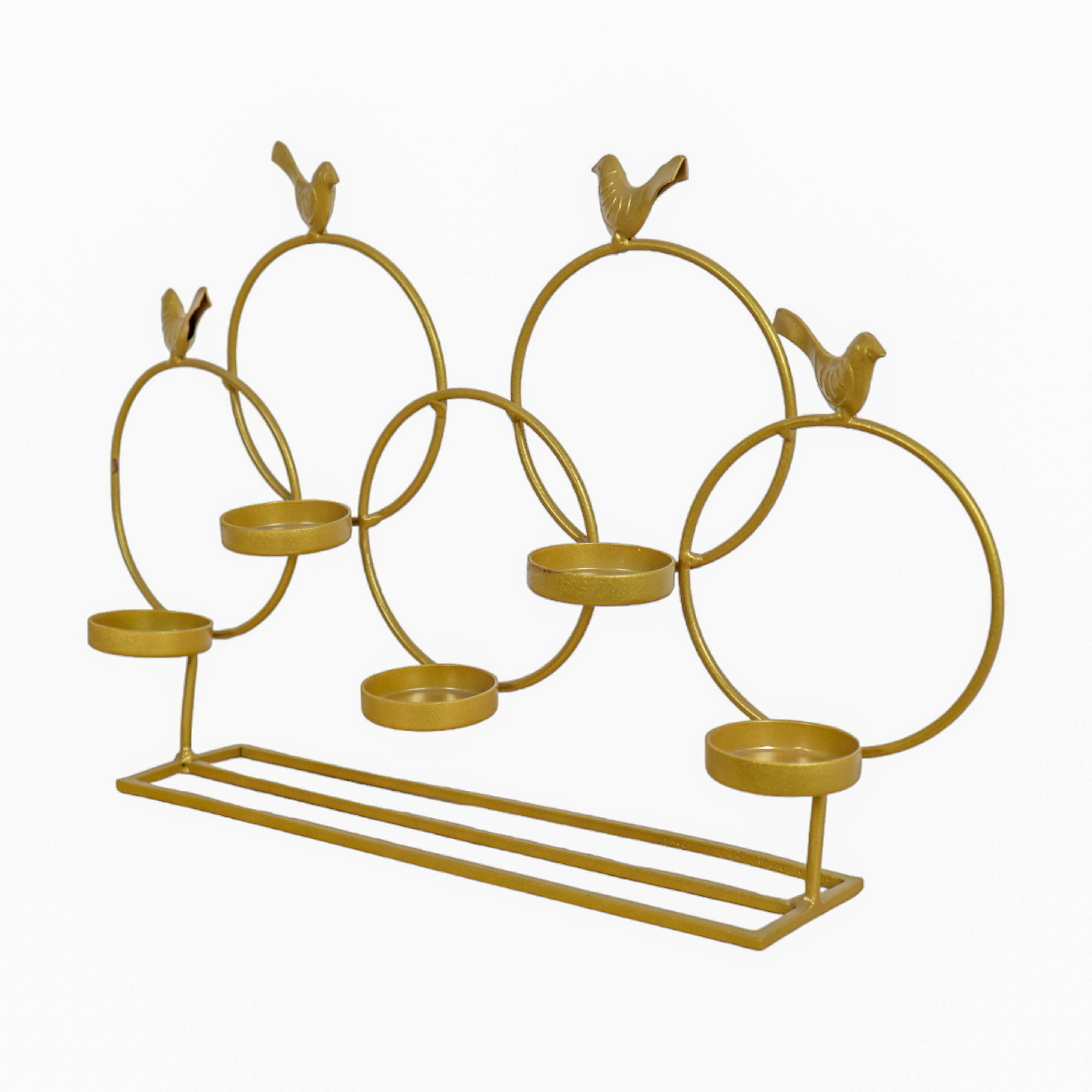 4 Popular Bird Styles of 5 T-Light Holders