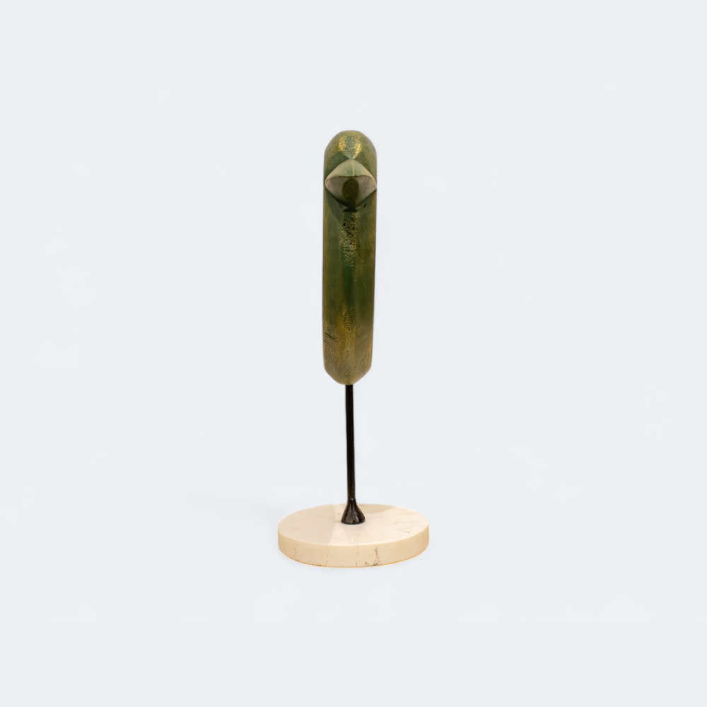 Wooden Green Grace Bird