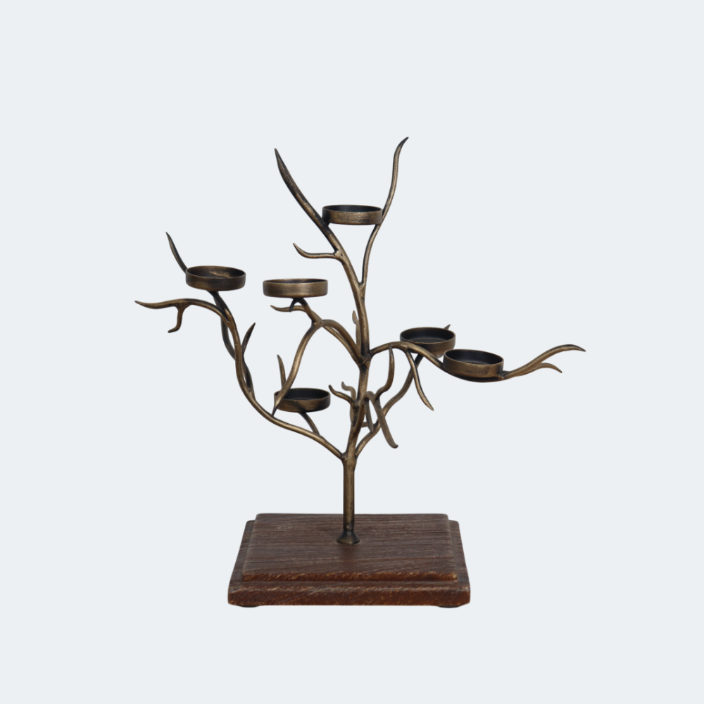 Enchanted Forest Candle Stand