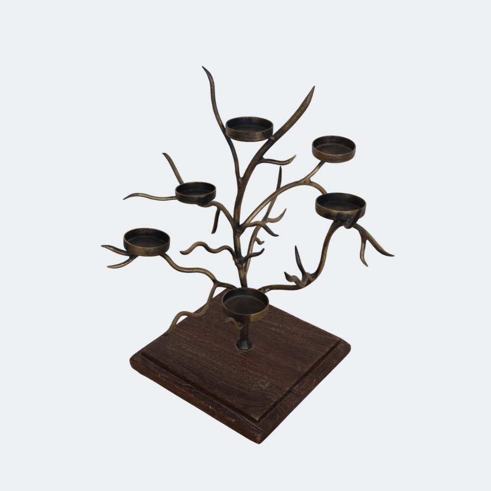 Enchanted Forest Candle Stand