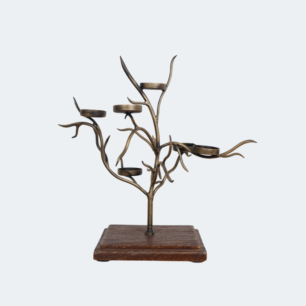Enchanted Forest Candle Stand