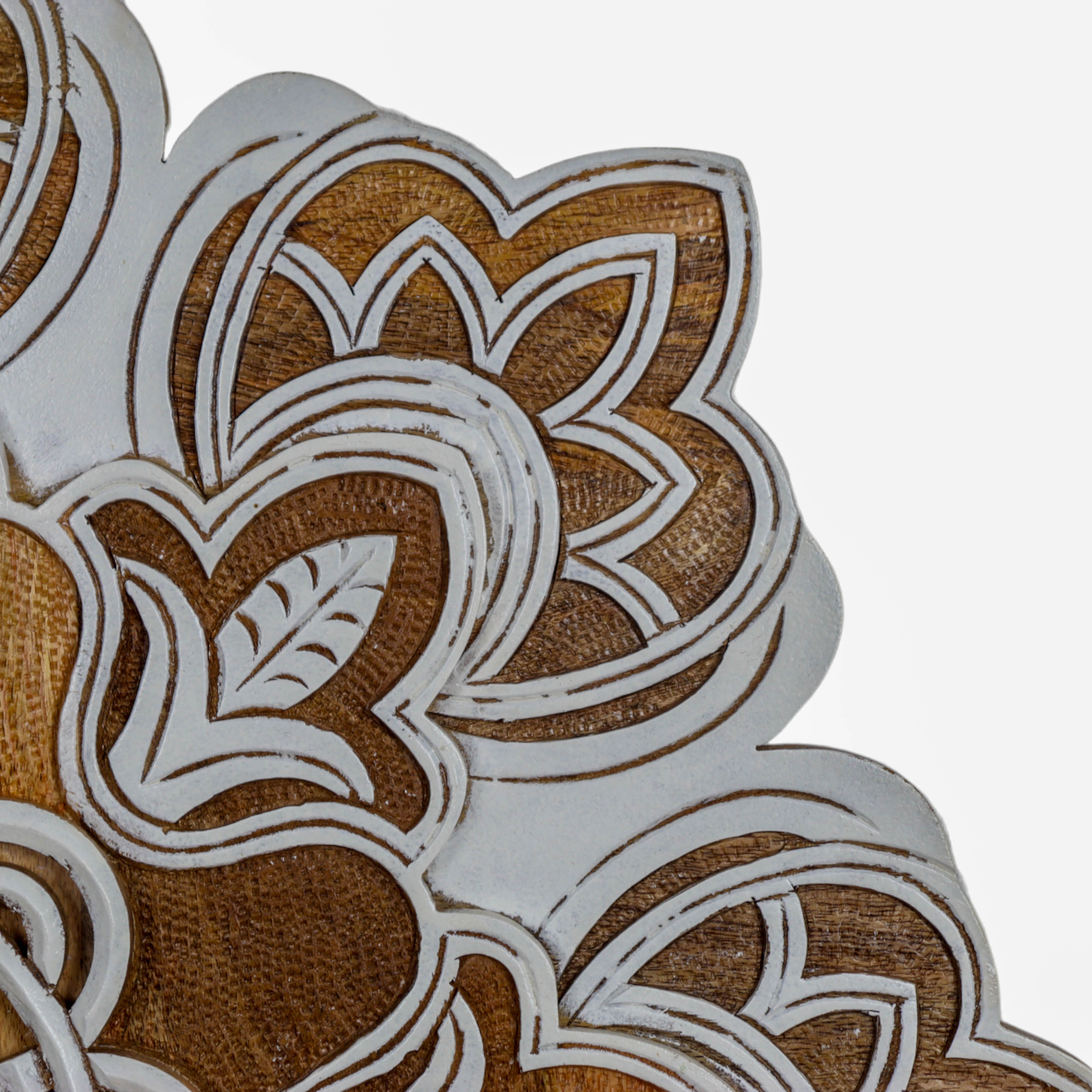 Mandala Art Wooden Wall Decoration