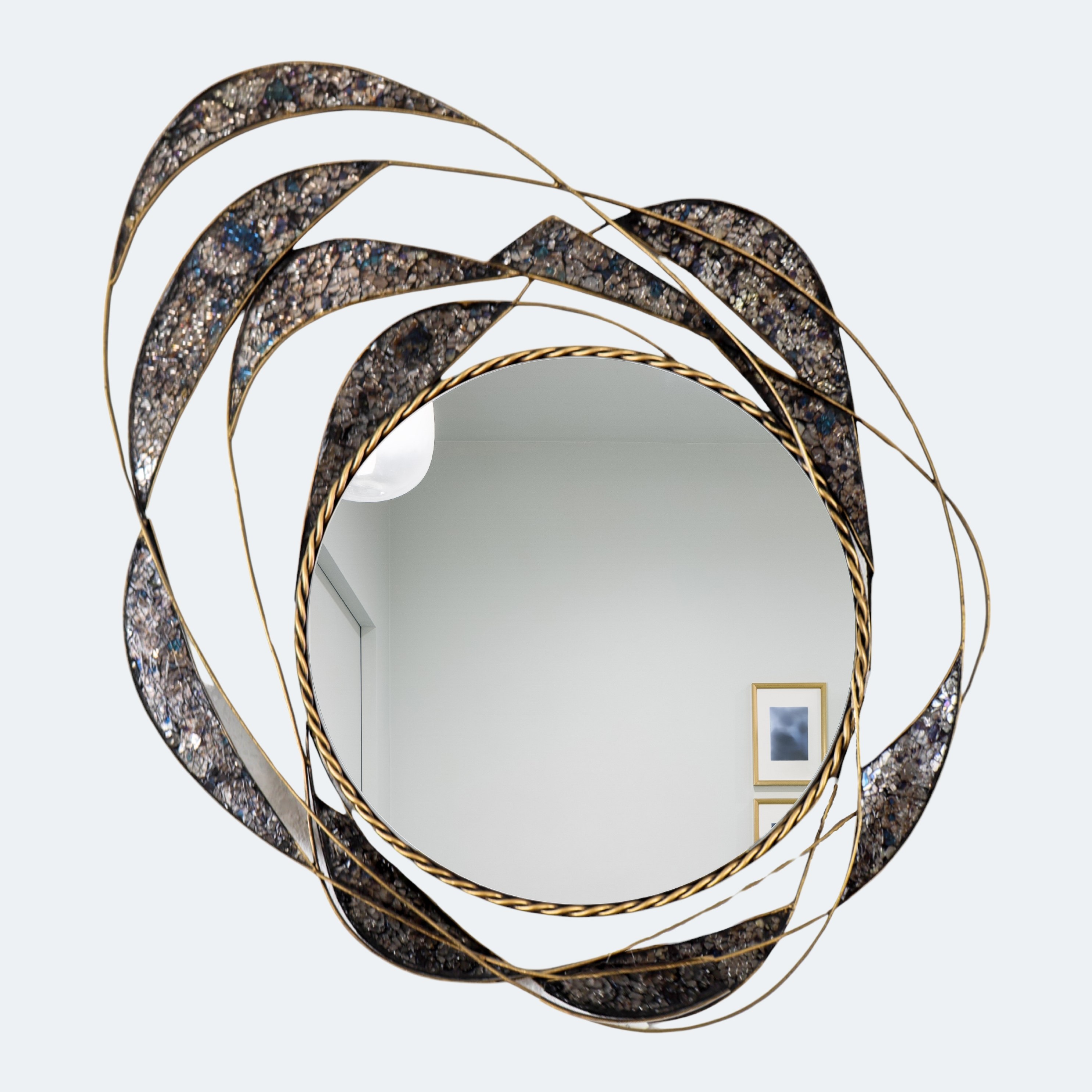 Modern Art Decor Wall Mirror