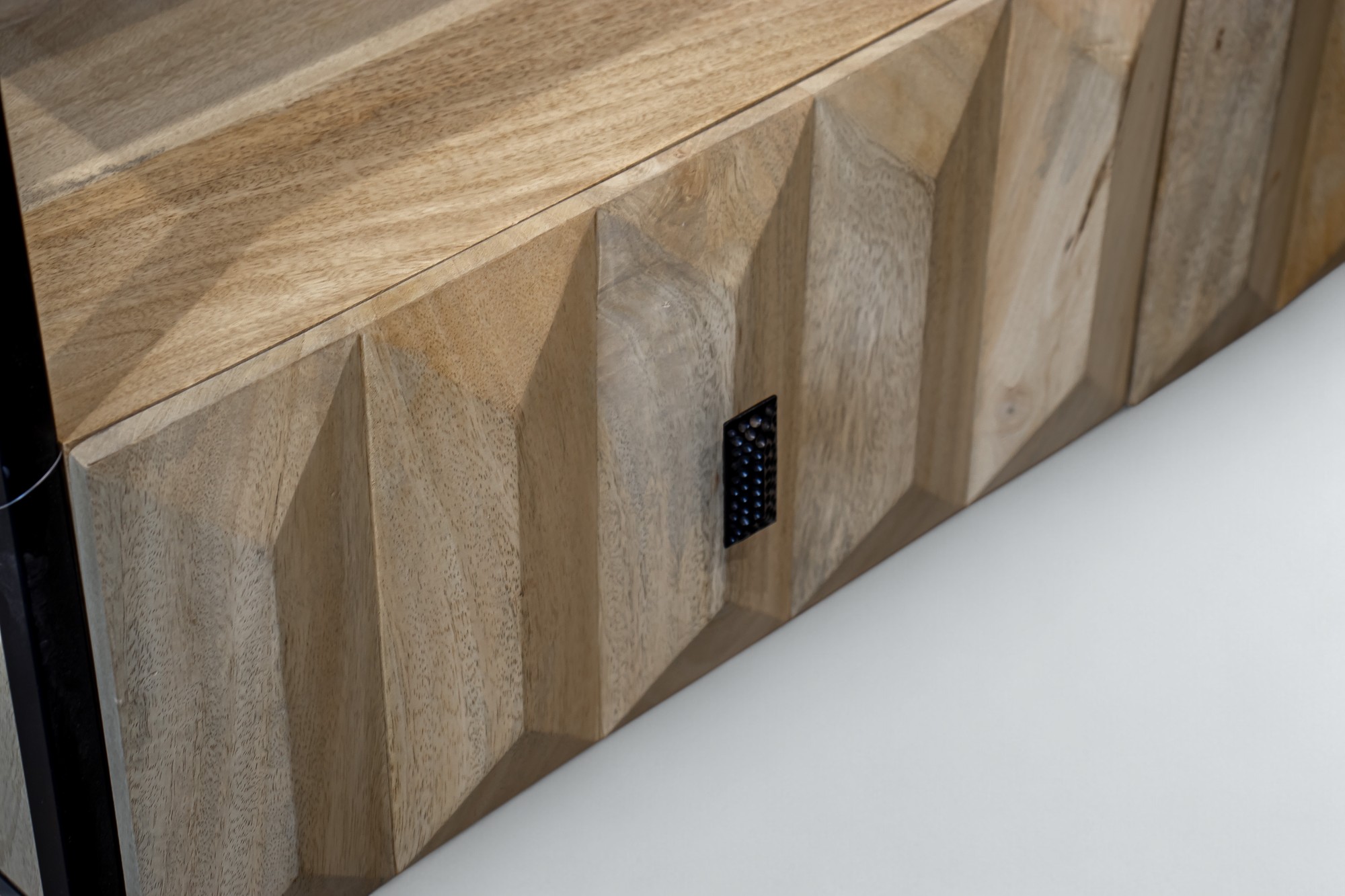 Geometric Accent Console Table