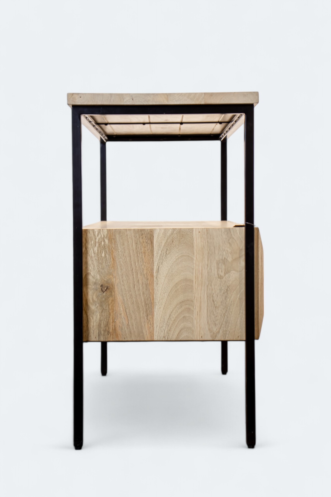 Geometric Accent Console Table