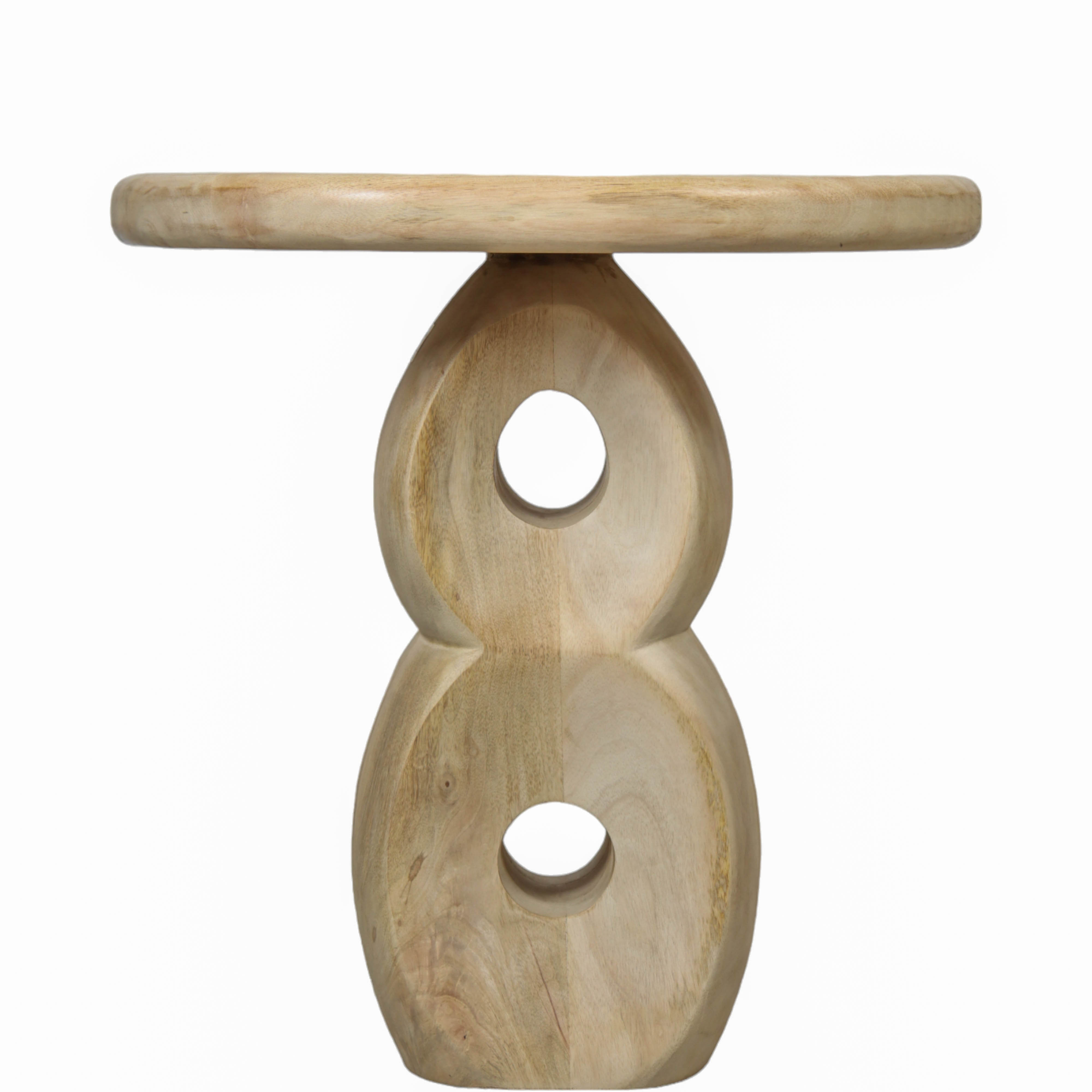 Numerical 8 Style Side Table