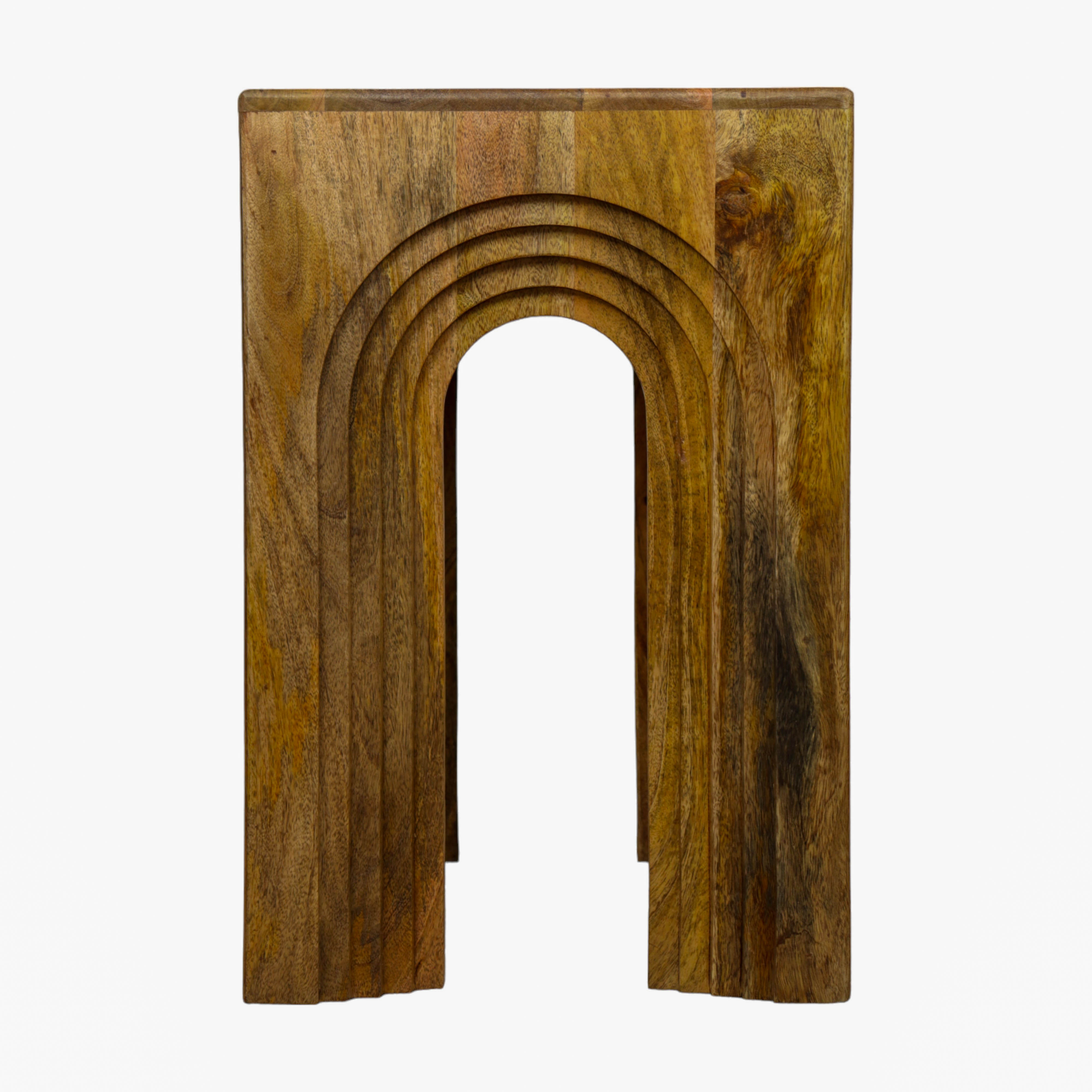Wooden carving Side Table