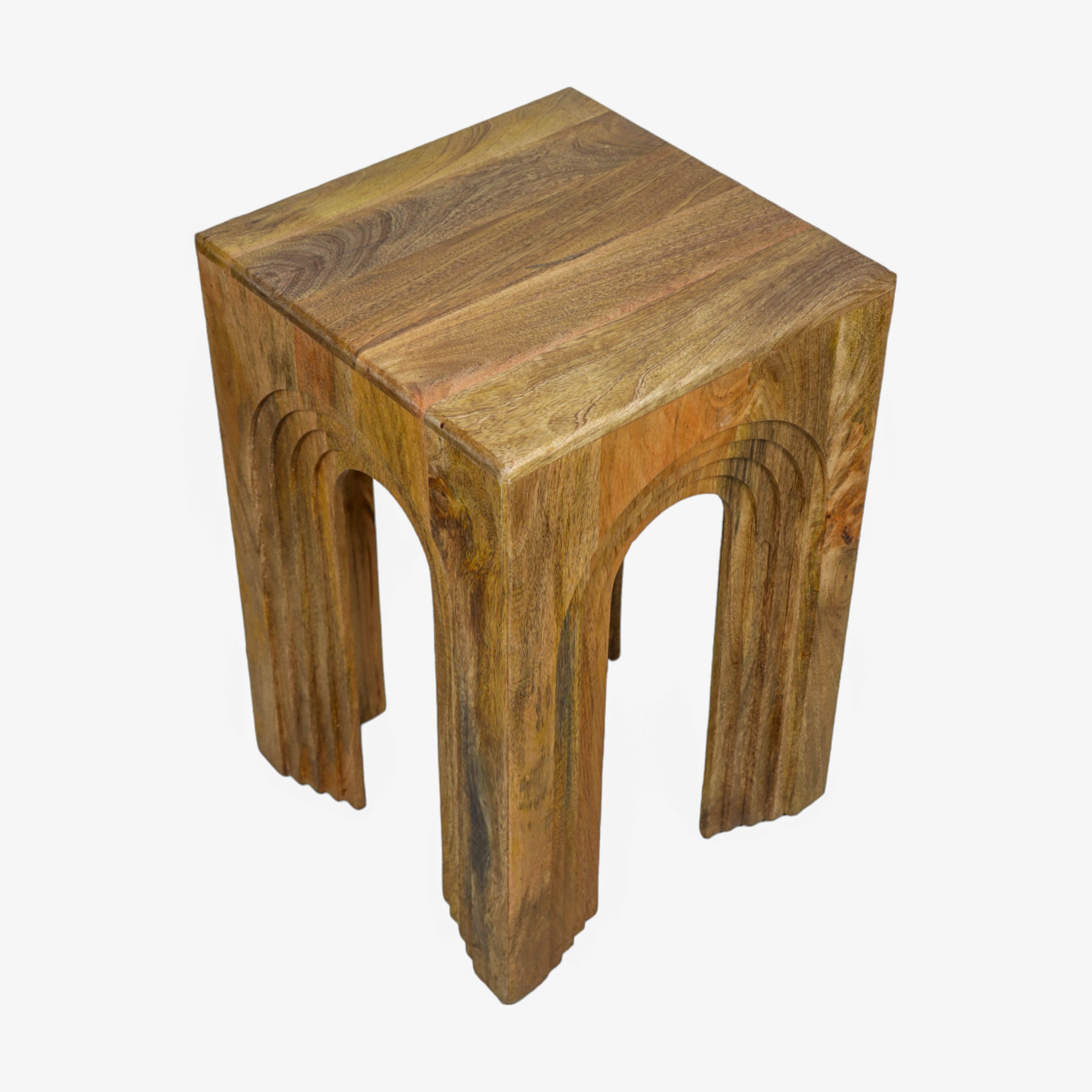 Wooden carving Side Table