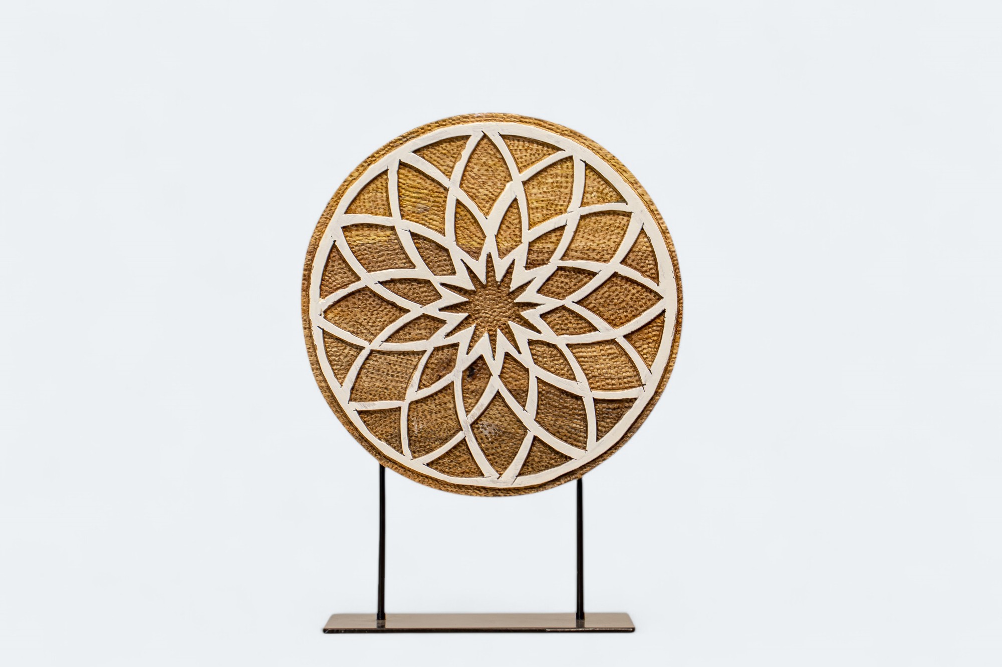 Mandala Wooden Disc