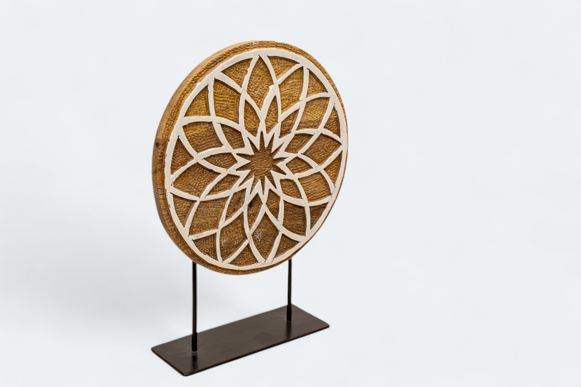 Mandala Wooden Disc