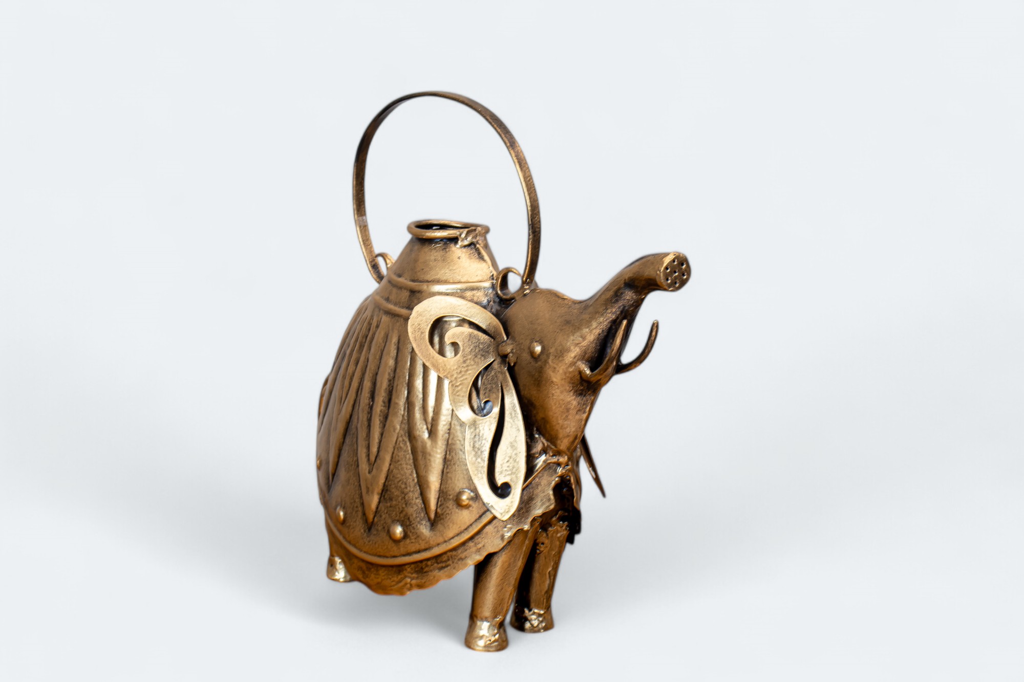 Golden Elephant Decorative Water Can