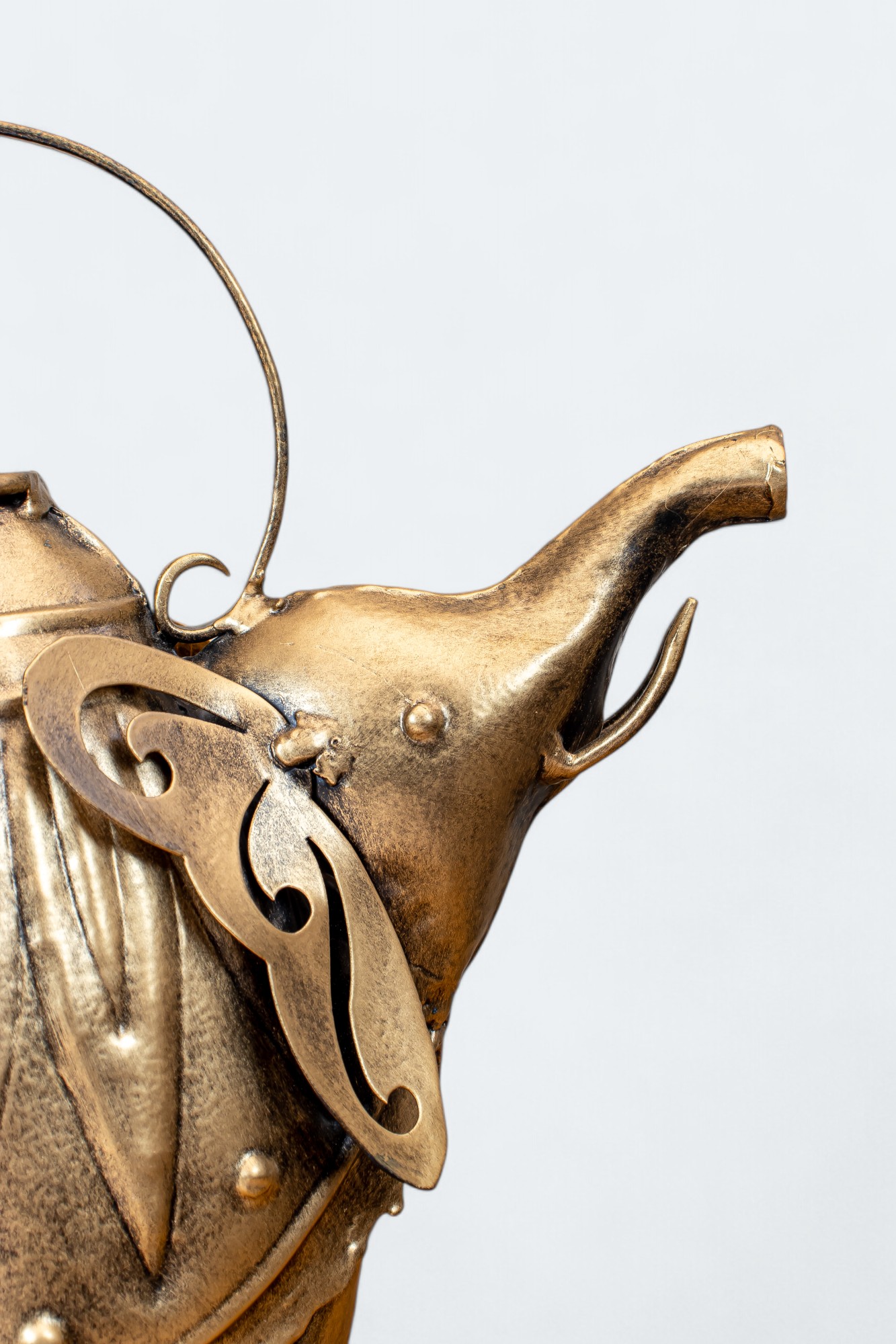 Golden Elephant Decorative Water Can