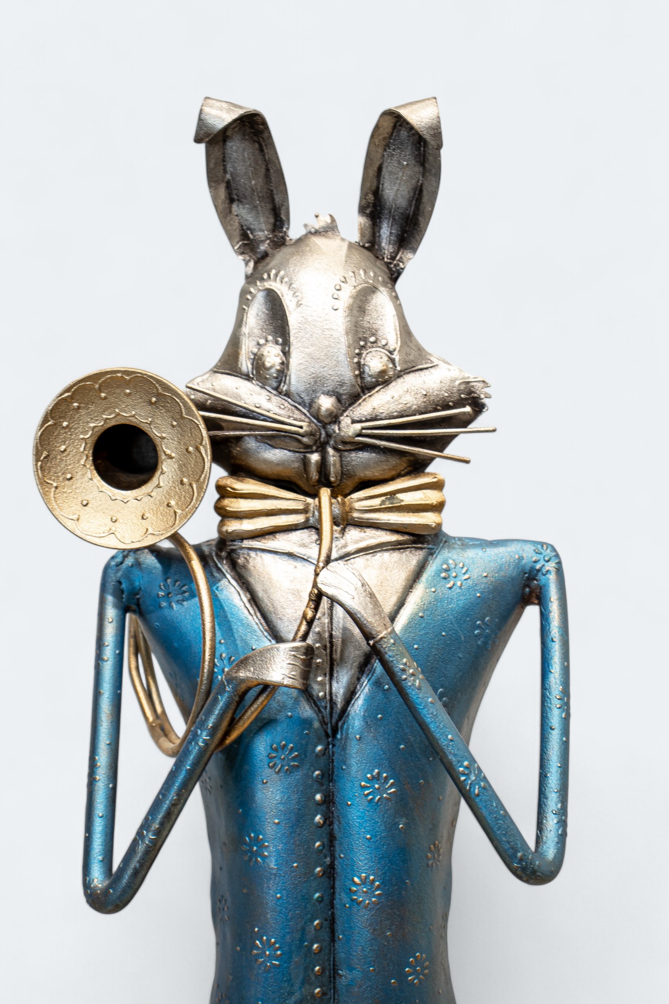 Rabbit Musician Garden Decor