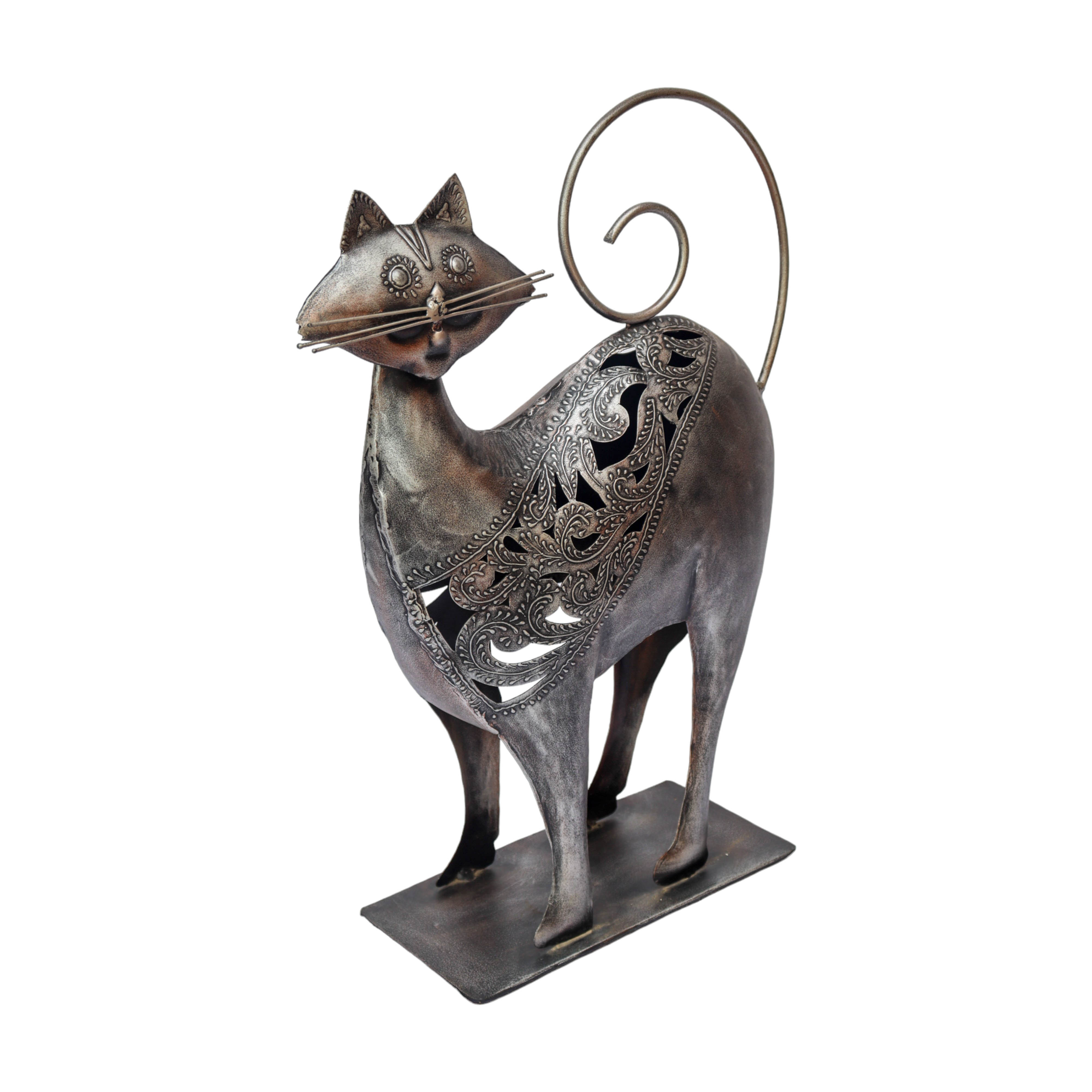 Metal Cat For Decoration
