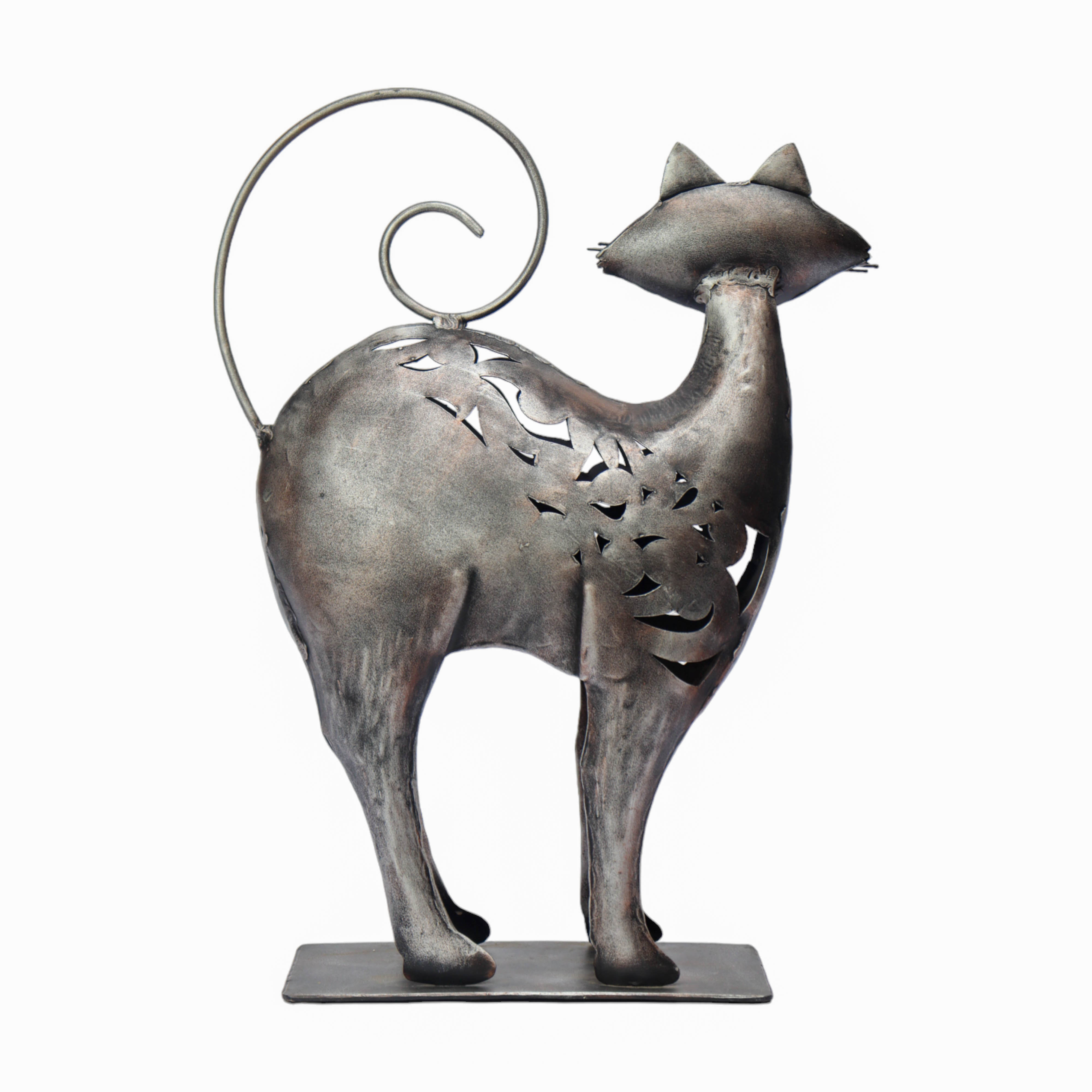 Metal Cat For Decoration