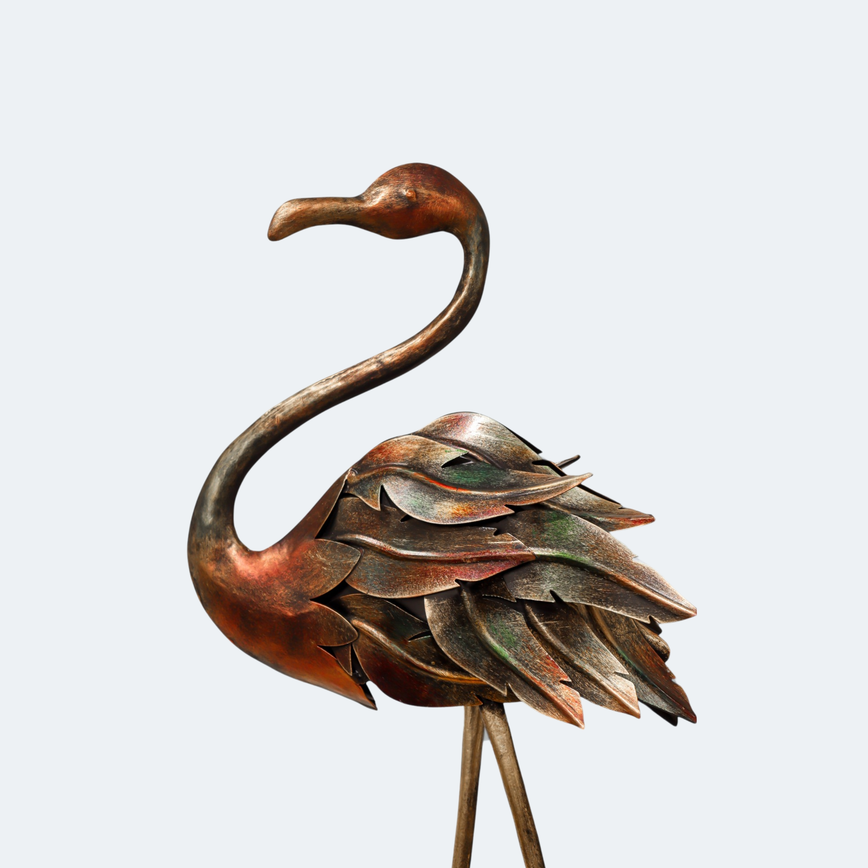 Multicolor Decorative Flamingos Bird