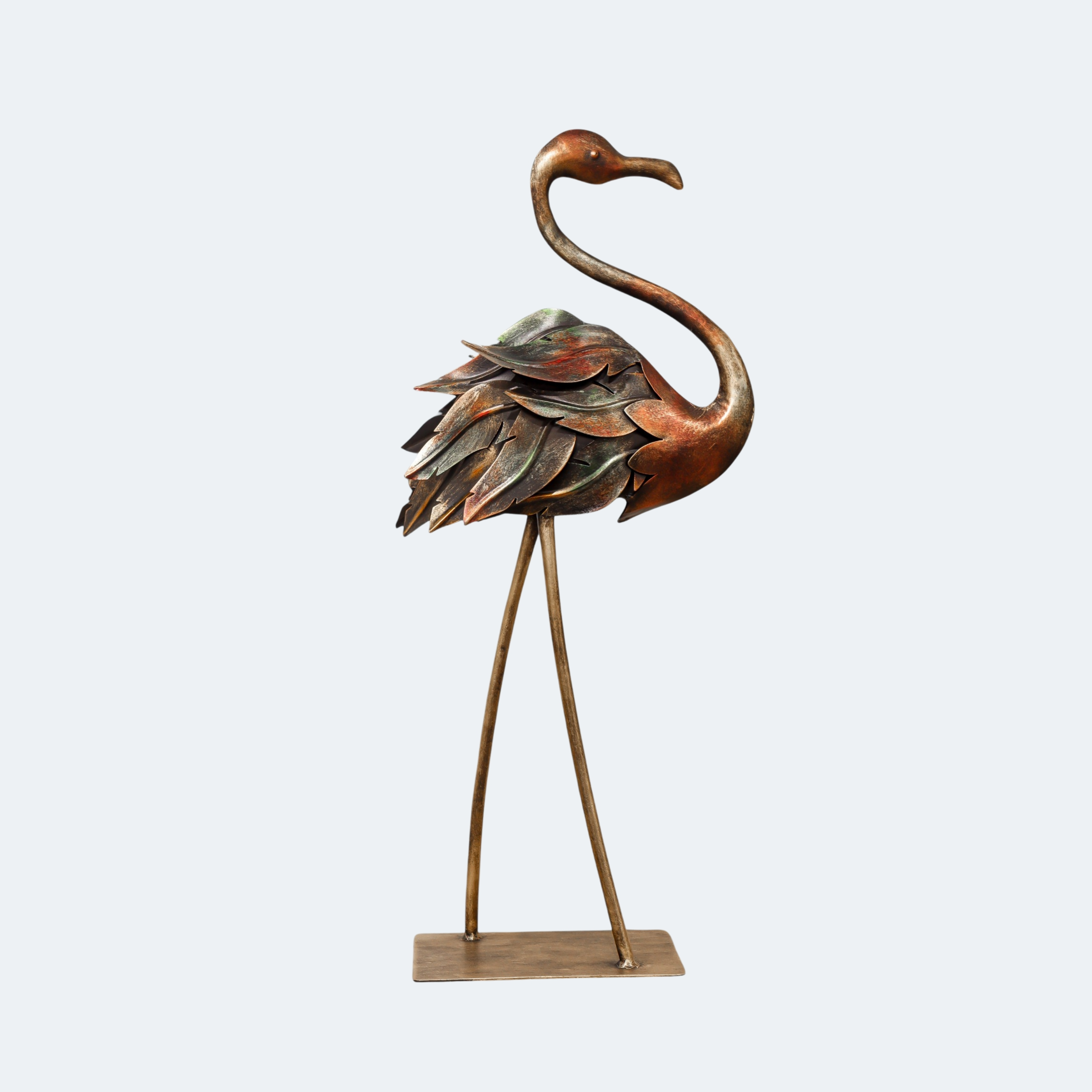 Multicolor Decorative Flamingos Bird