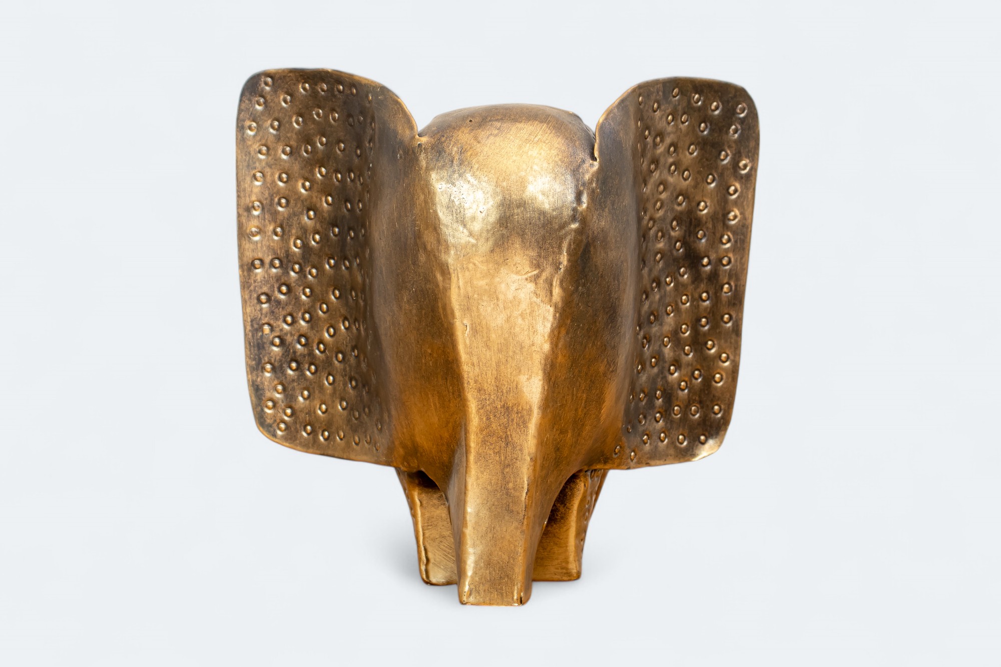 Golden Metal Elephant