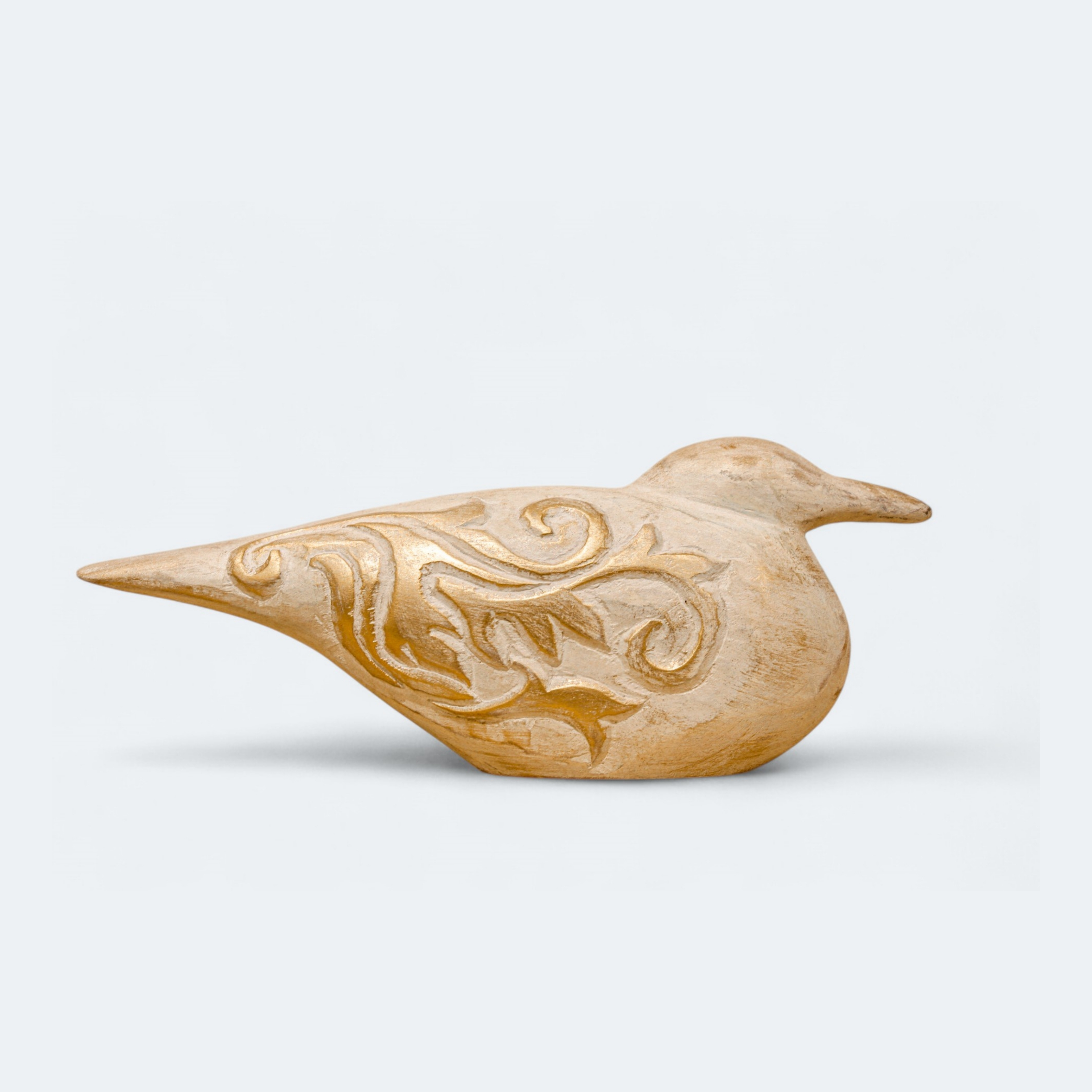 Wooden Bird Sculpture