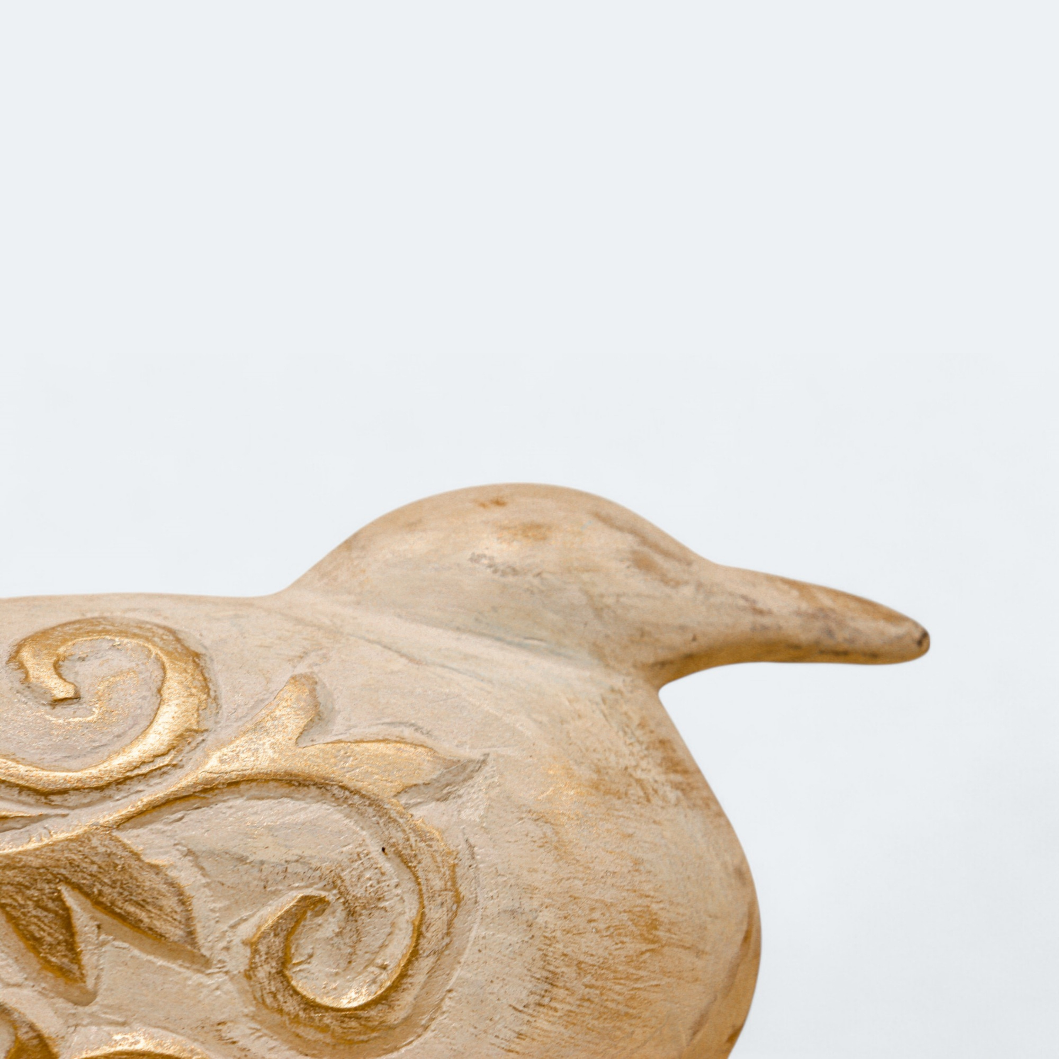 Wooden Bird Sculpture