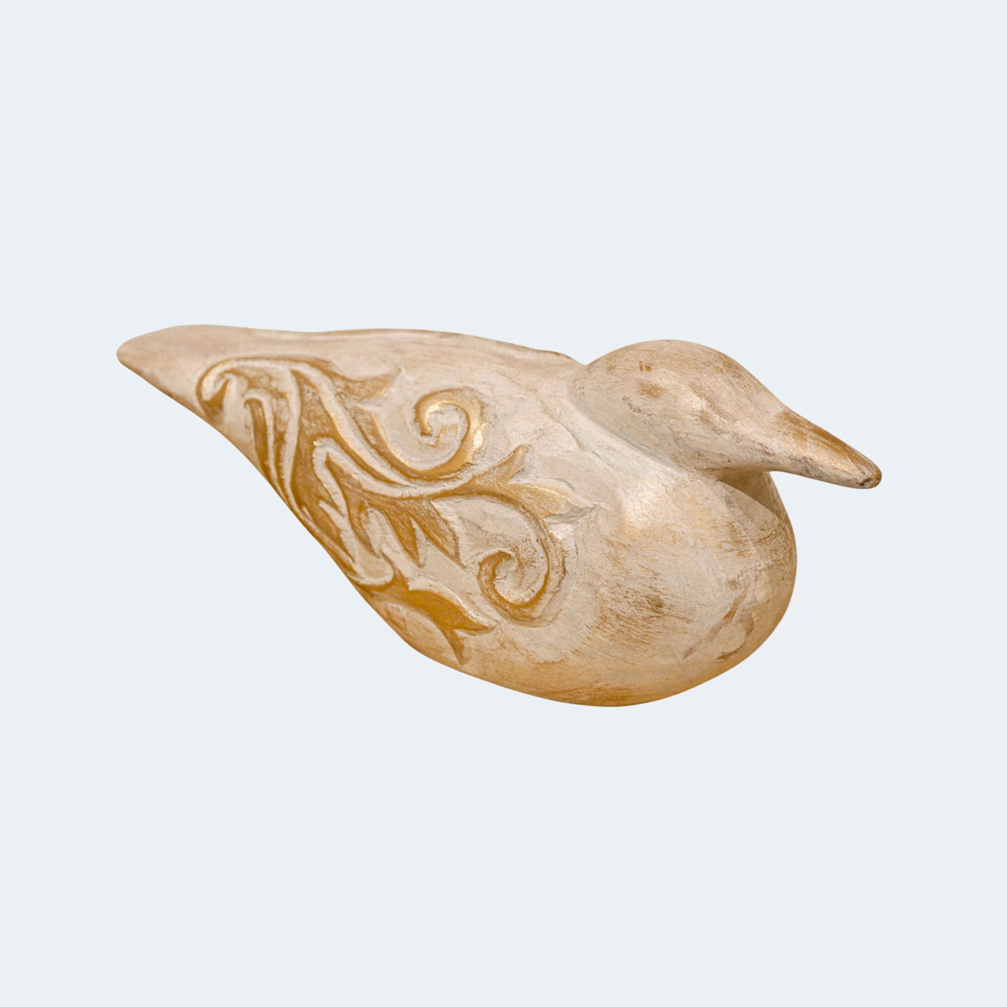 Wooden Bird Sculpture