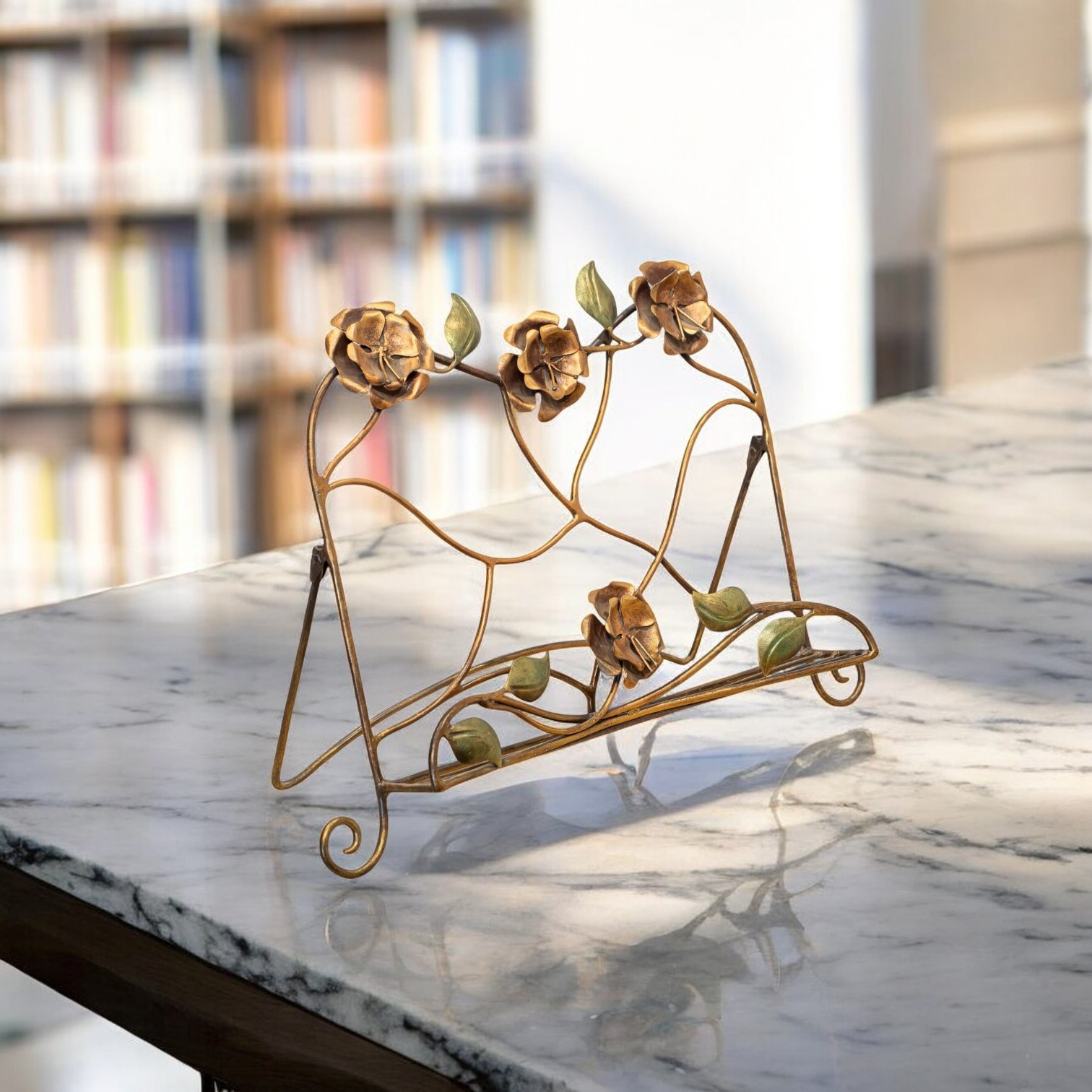 Metal Floral Easel Stand