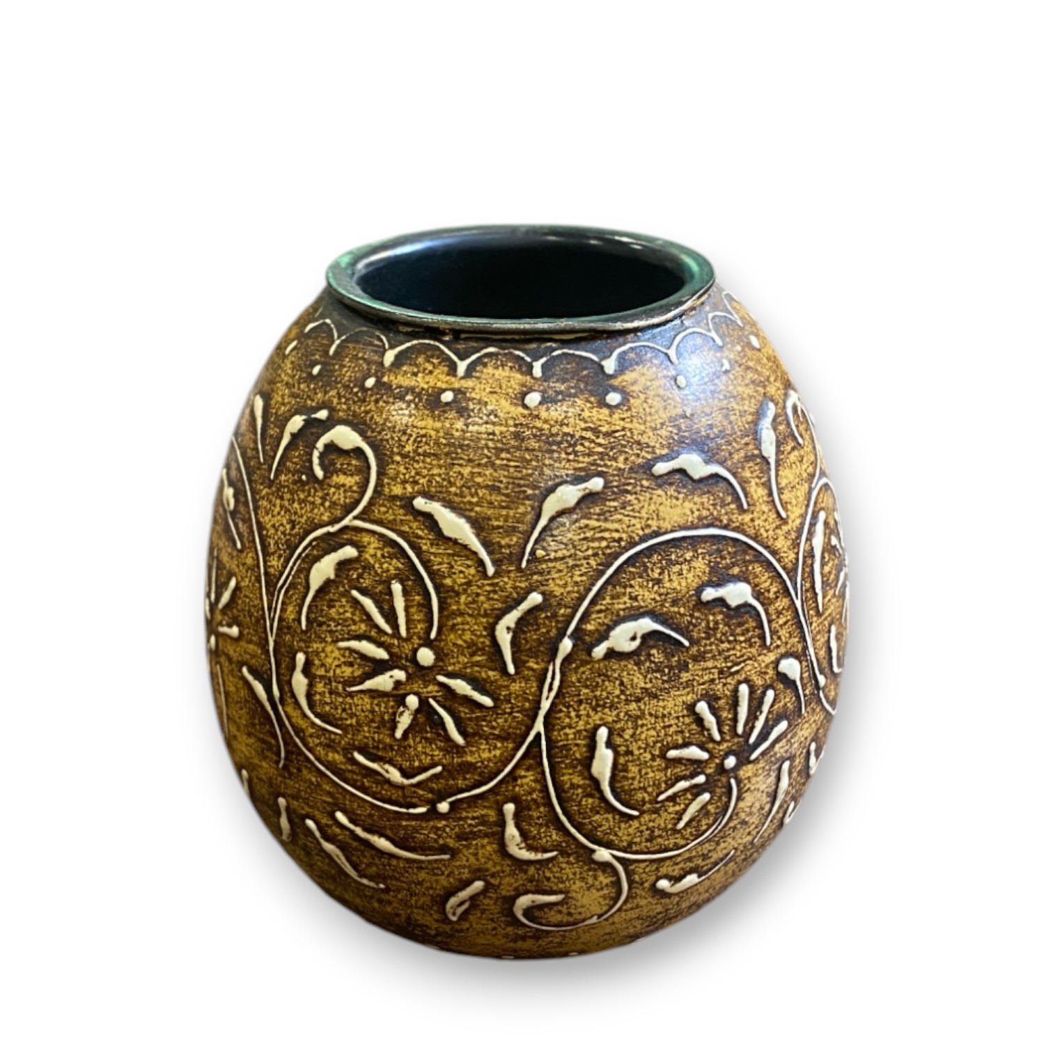 Wooden Round Tealight Candle Holder