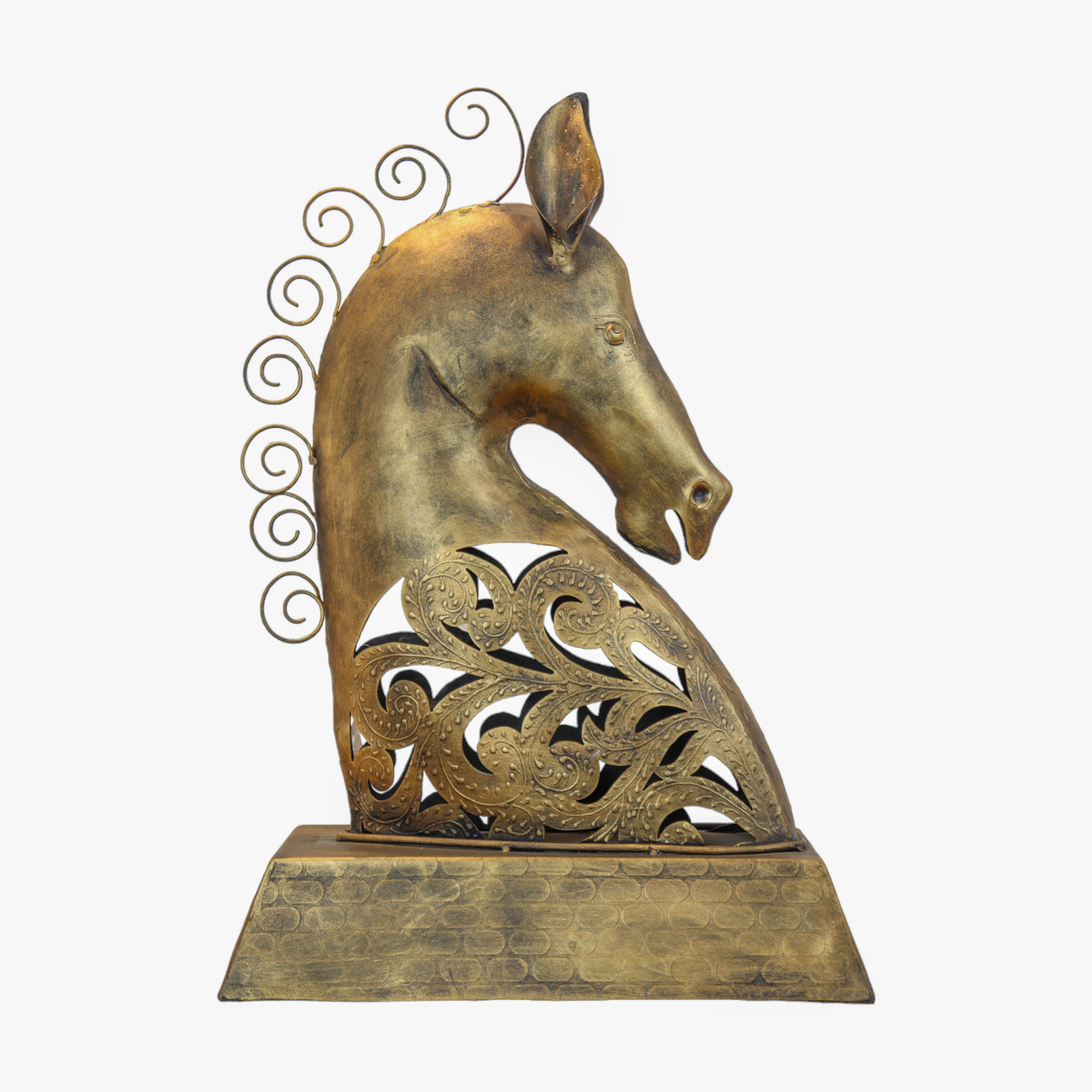 Golden Horse Head