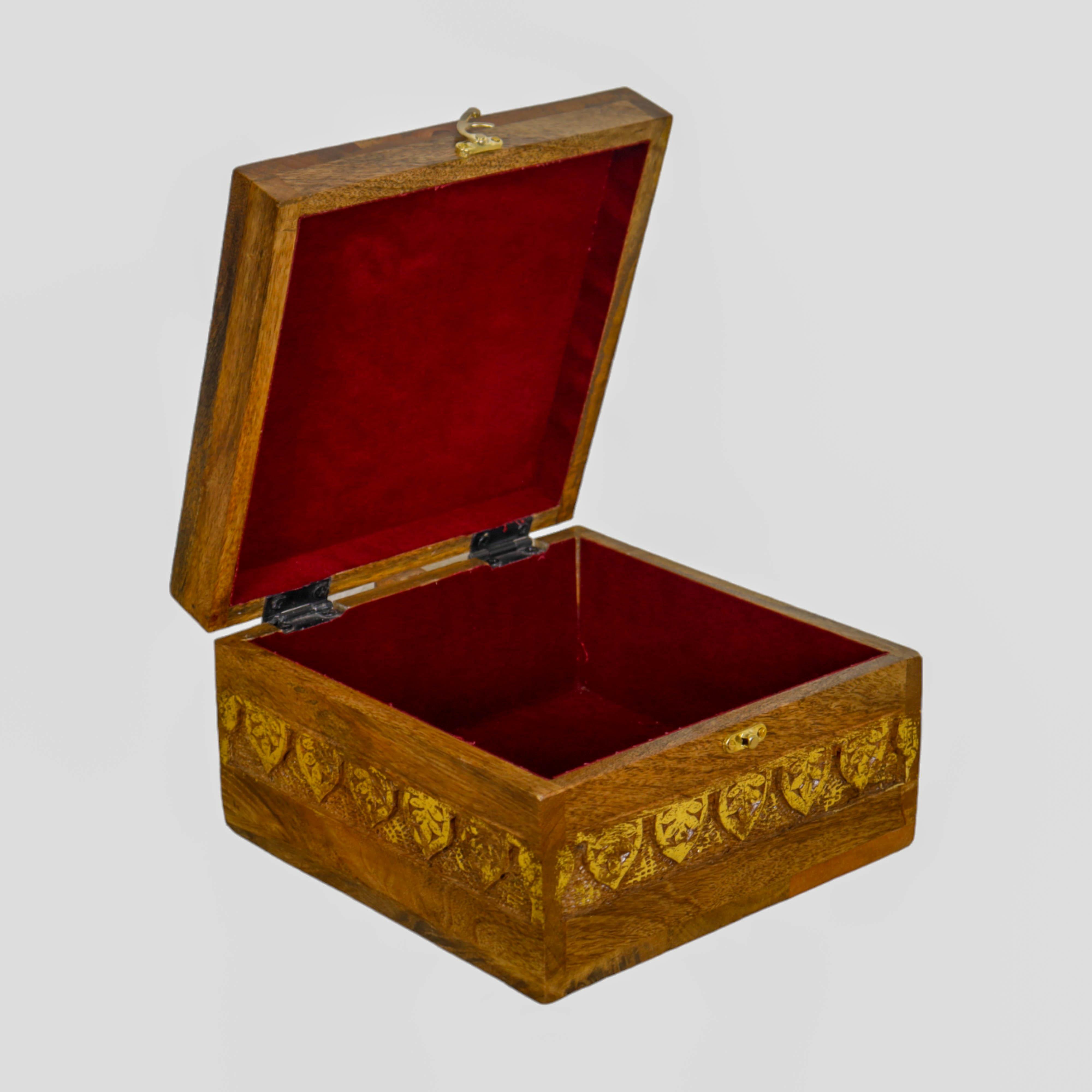 Hand Painted Wooden Box
