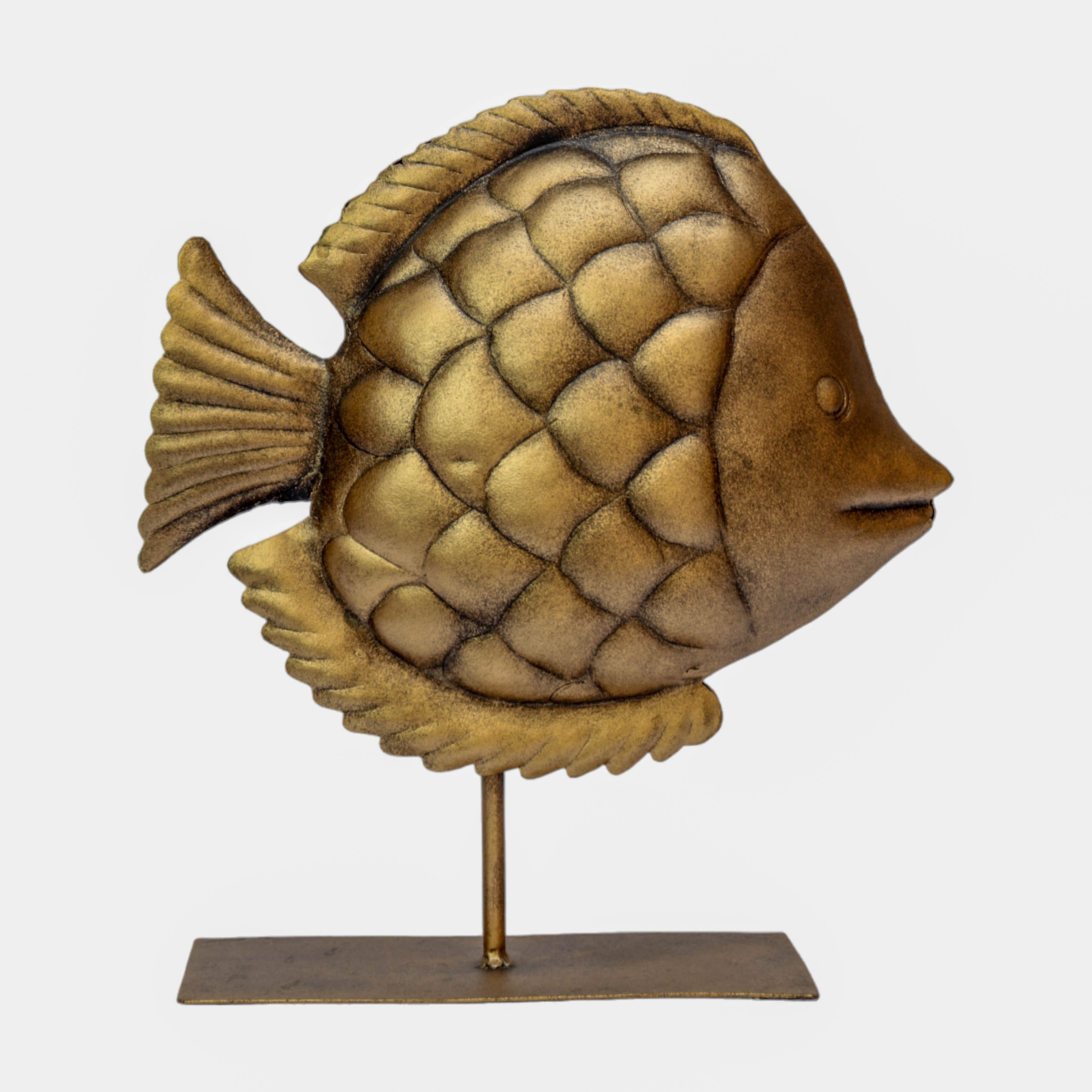 Golden Metal Fish